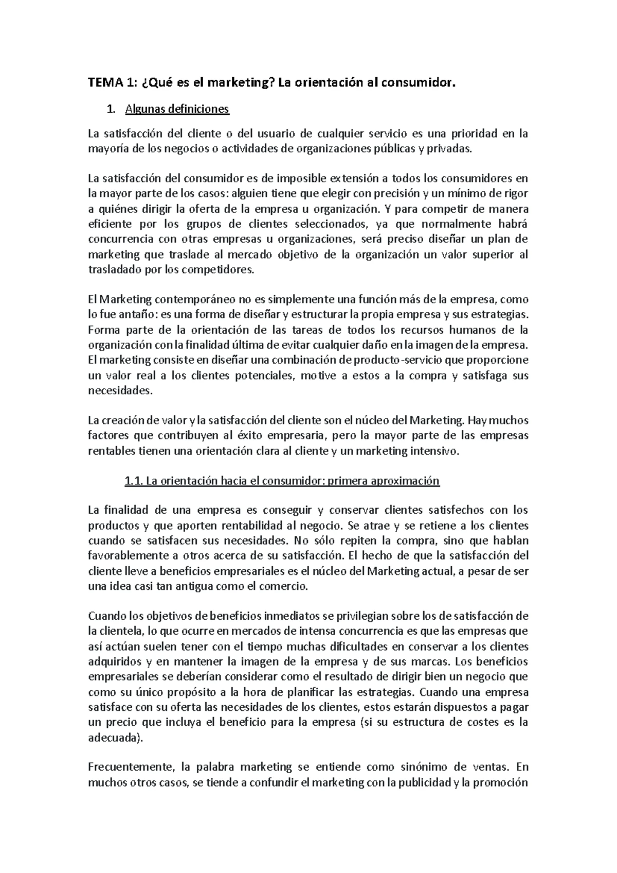 Introducción al Marketing - TEMA 5 LA DISTRIBUCIÓN EN MARKETING 1. LA ...