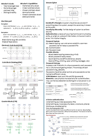 Tutorial 1 - C2107 Tutorial 1 (Intro & Encryption) School of Computing ...