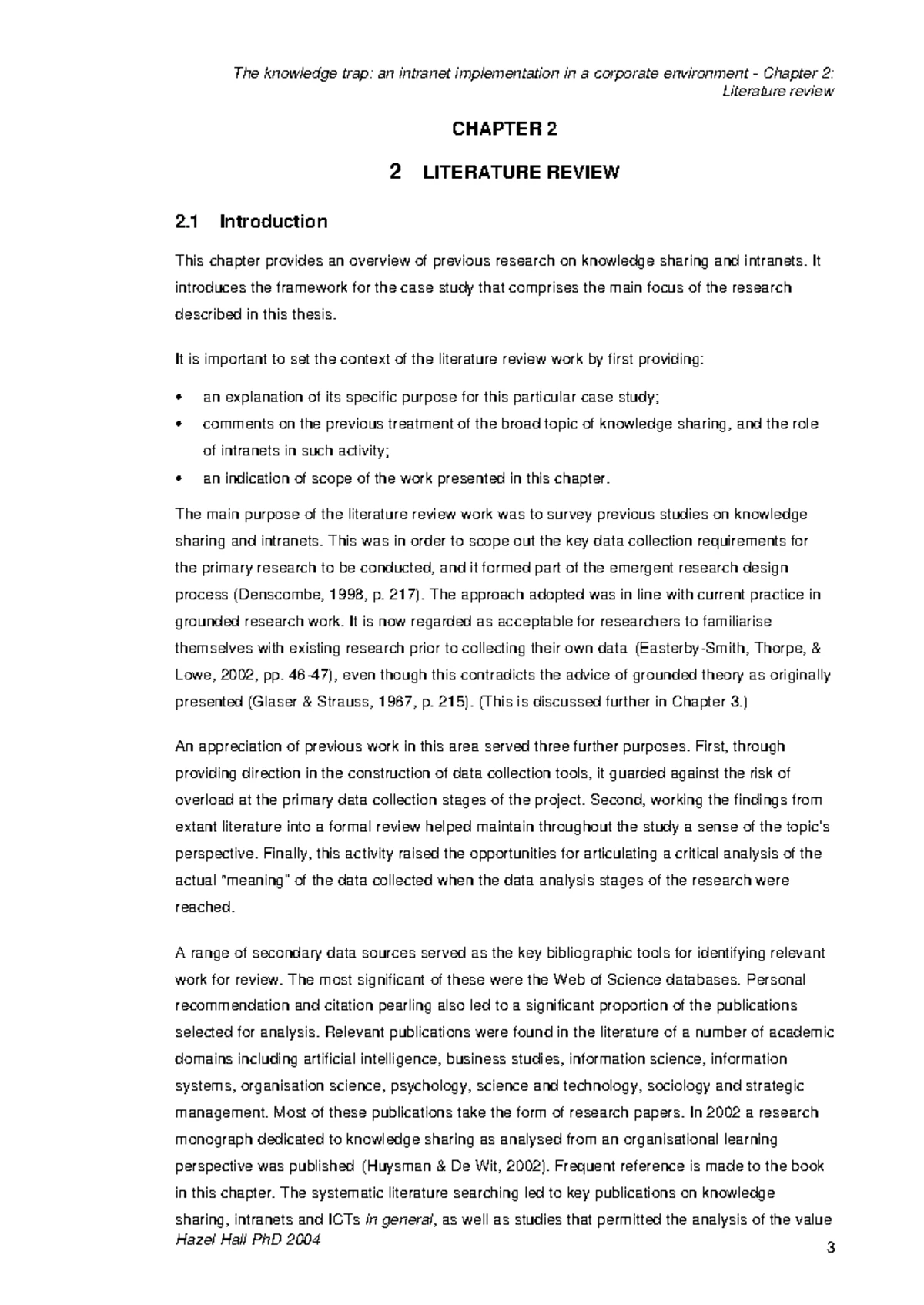 Capstone Project 1057: Research Methodology and Literature Review - Studocu