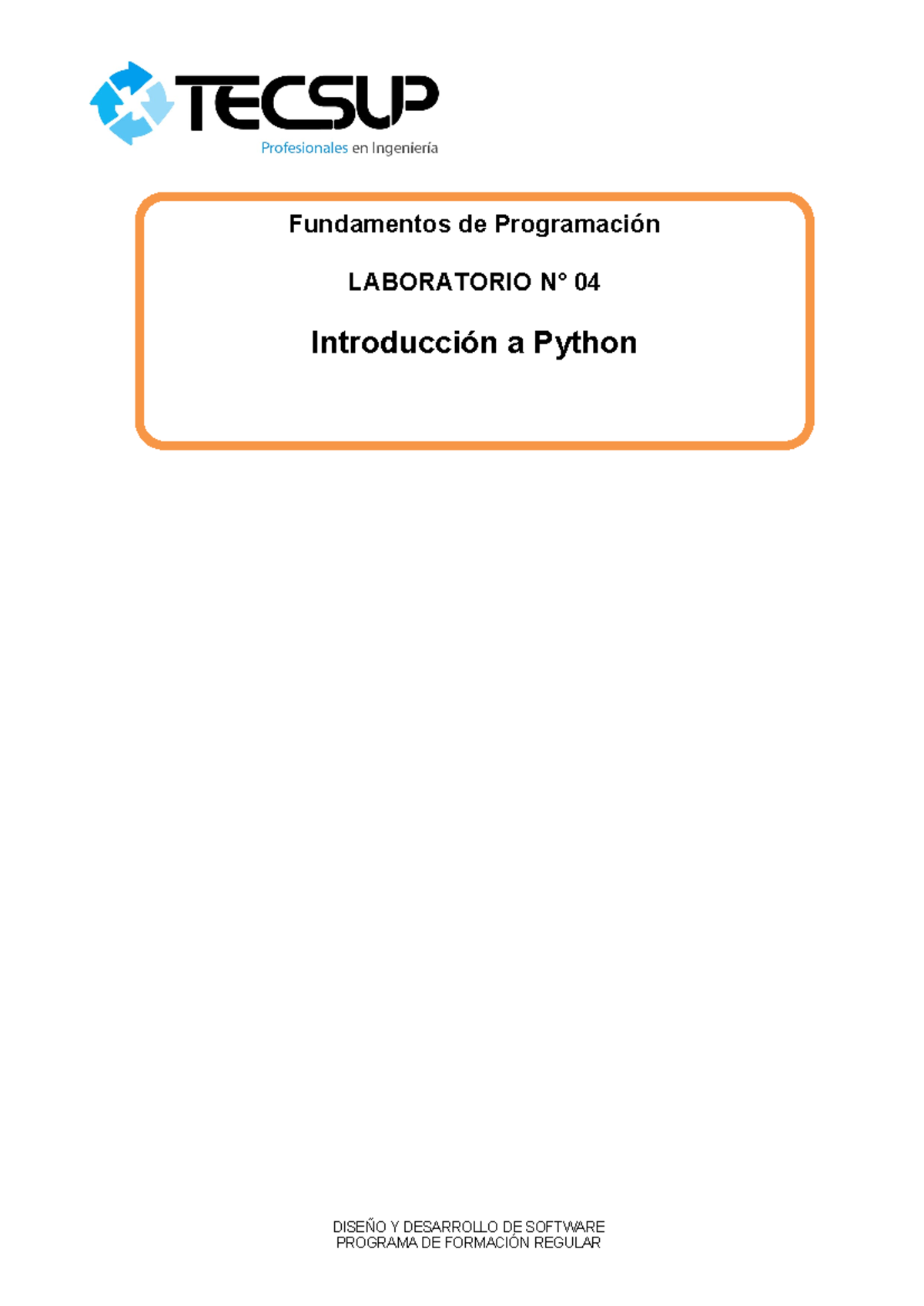 LAB1 - Fundamentos de Programación en Python: Actividades y Ejercicios ...