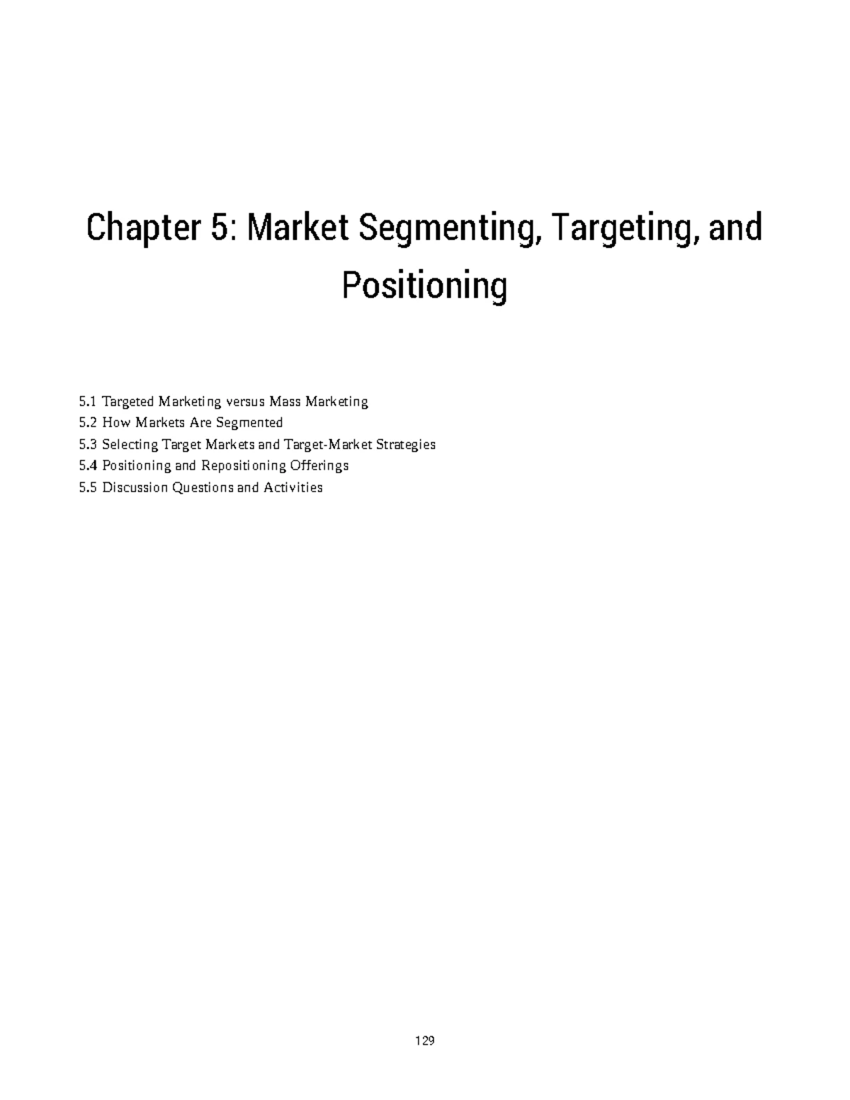 Principles of Marketing: Chapter 6 - Creating and Managing Offerings ...