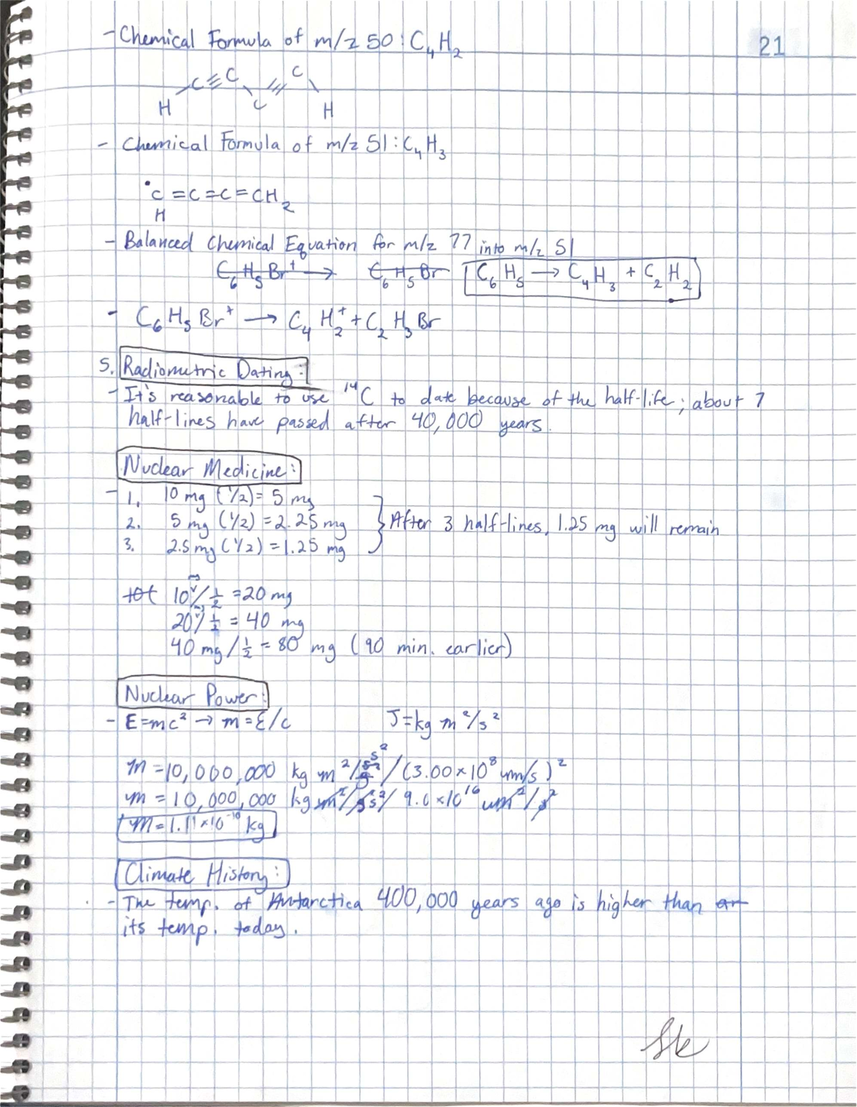 Chemical Formulas and Radiometric Dating: A Study Guide #7 - Studocu