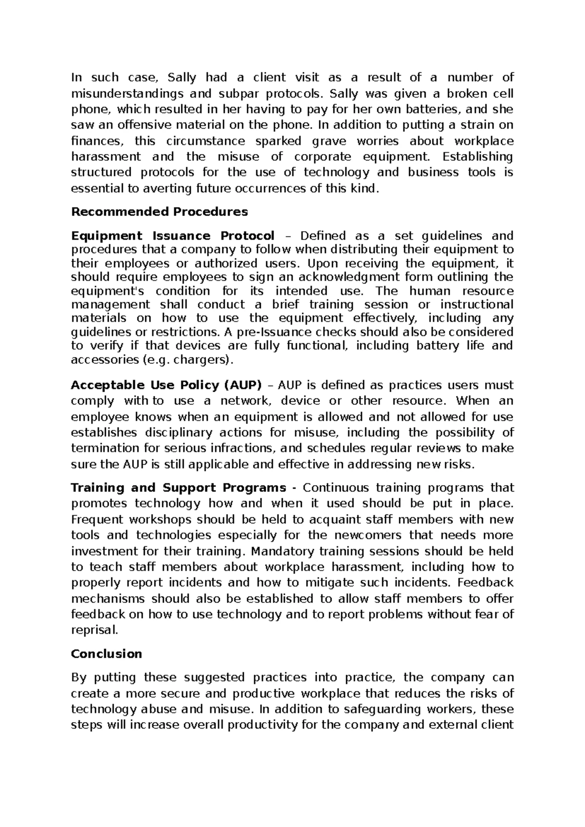 Practicum Report Format - IHTM 101/102 Guidelines for Students - Studocu