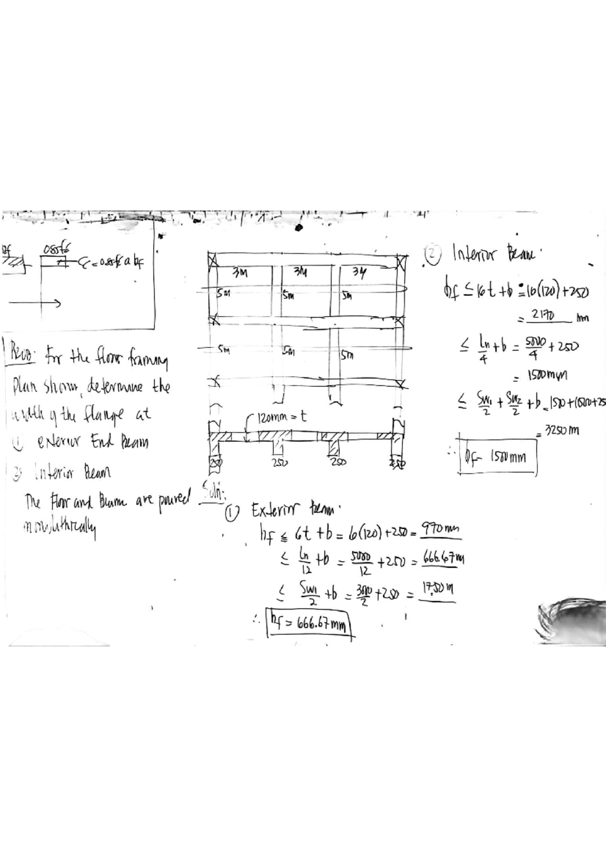 CE 101 - Lecture Notes on Interior Beam and Reinforcement Design - Studocu