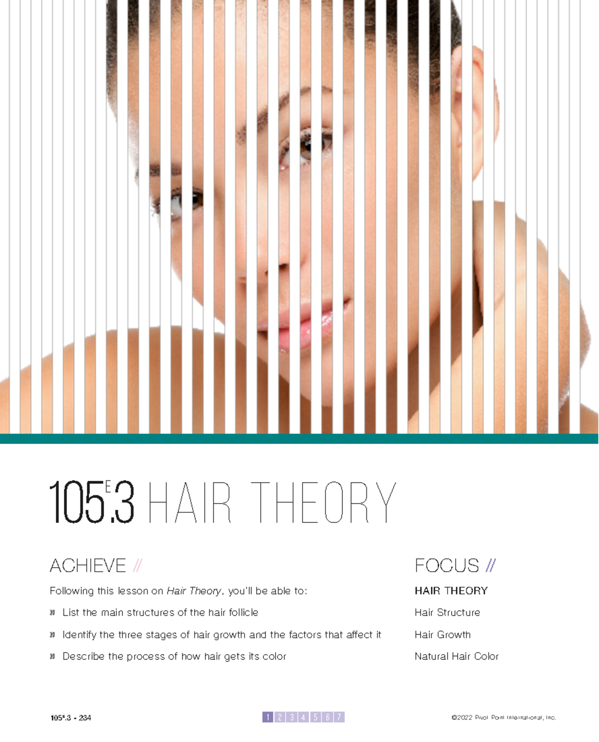 105E.3 Hair Theory: Comprehensive Smart Notes on Hair Structure and ...