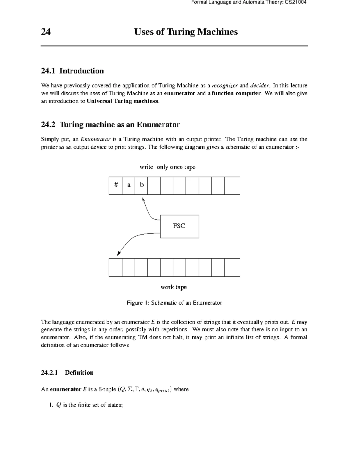 Tutorial 6: Context Free Language Analysis and Grammar Derivations ...
