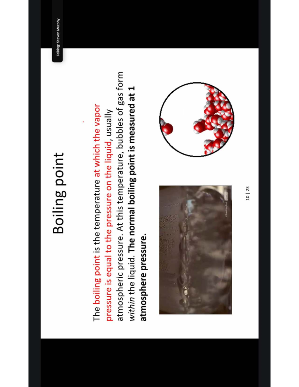 Boiling Point Overview Key Concepts and Definitions (aMC 10 I