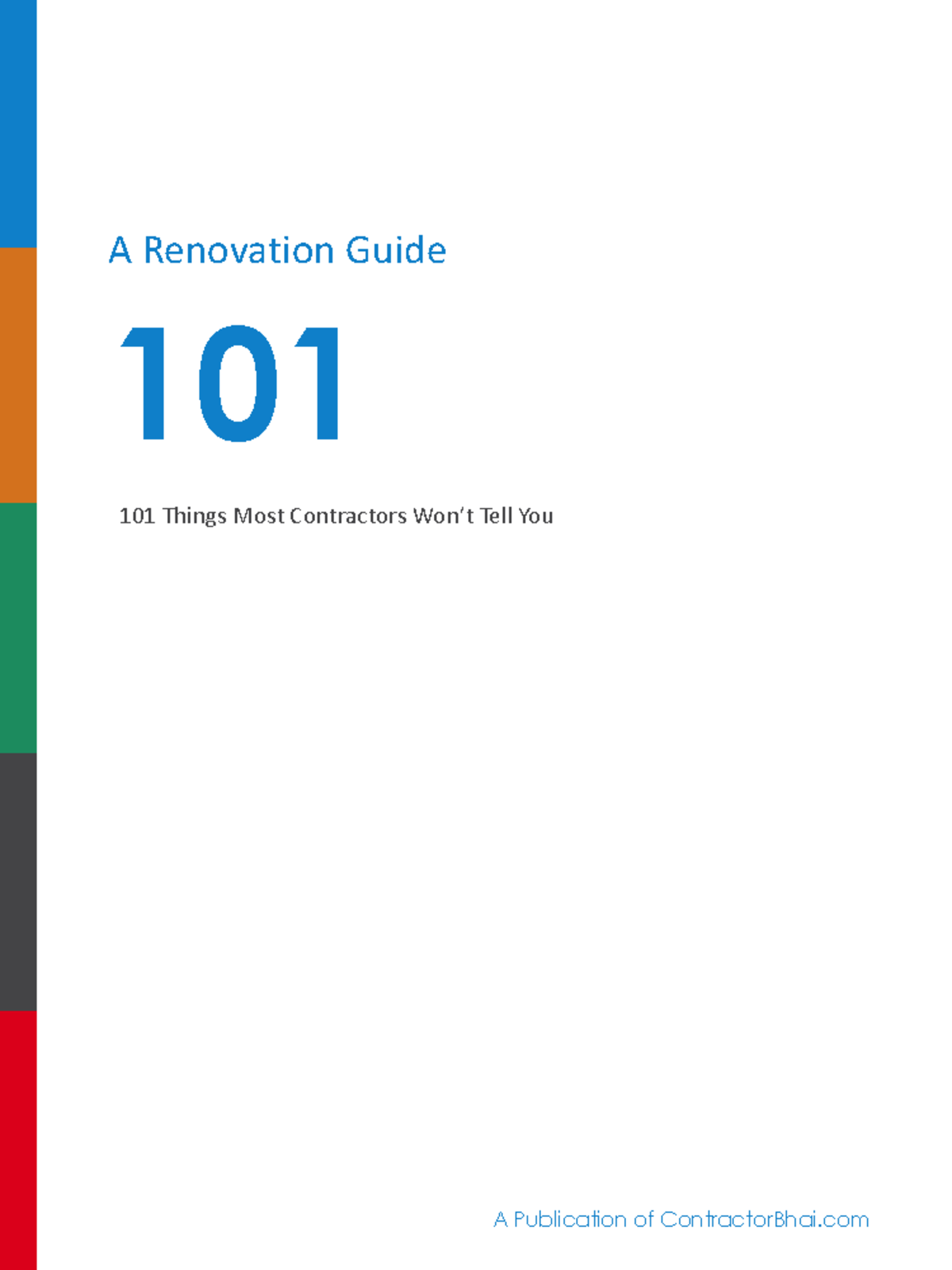 101 Renovation Tips & Tricks: A Homeowner's Guide Version 1 - Studocu