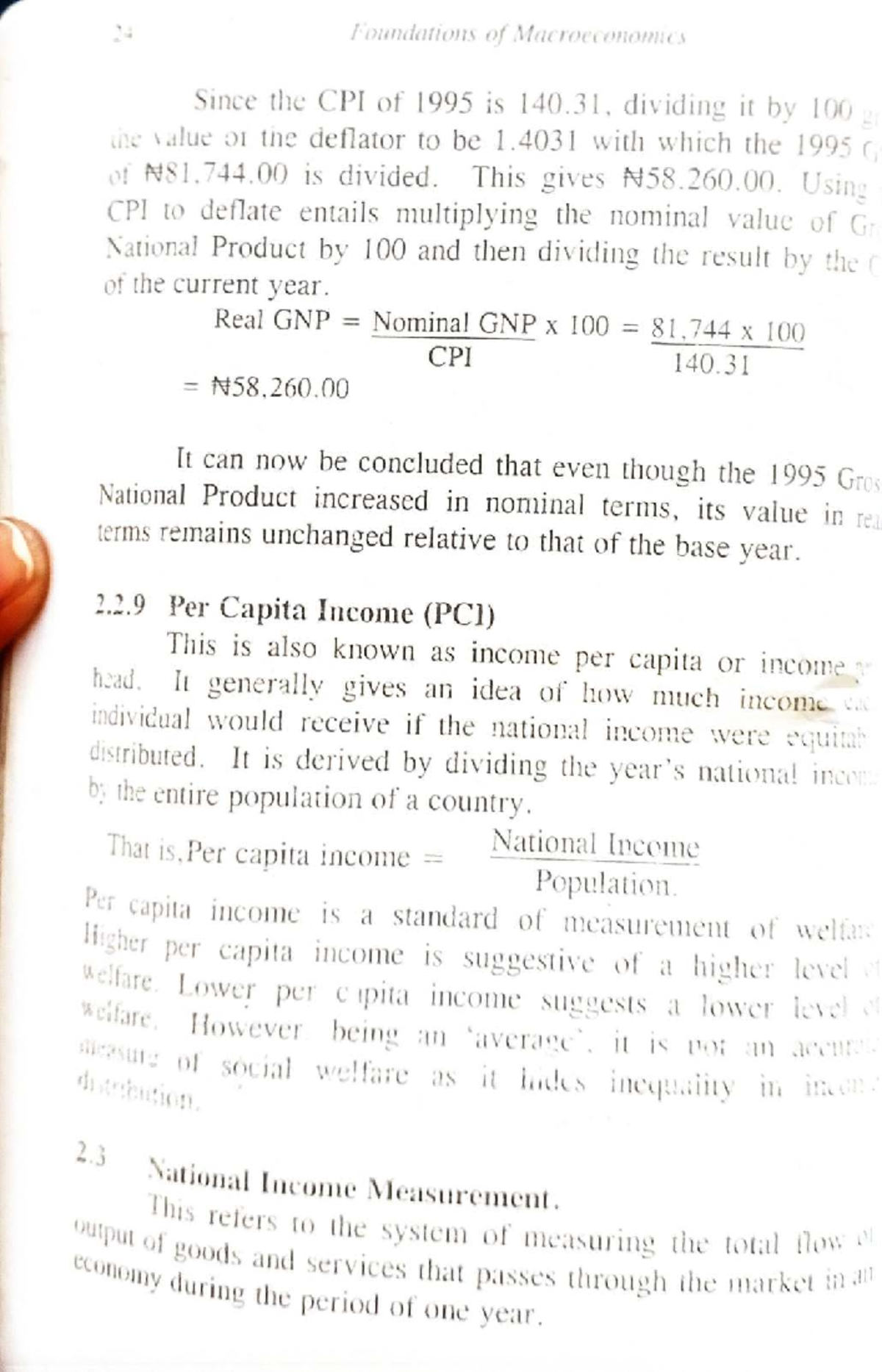 Eco 203 - Understanding National Income and Aggregate Demand Concepts ...