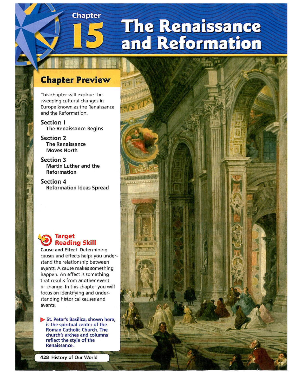Renaissance & Reformation chapter - ####### Chapter Preview This ...