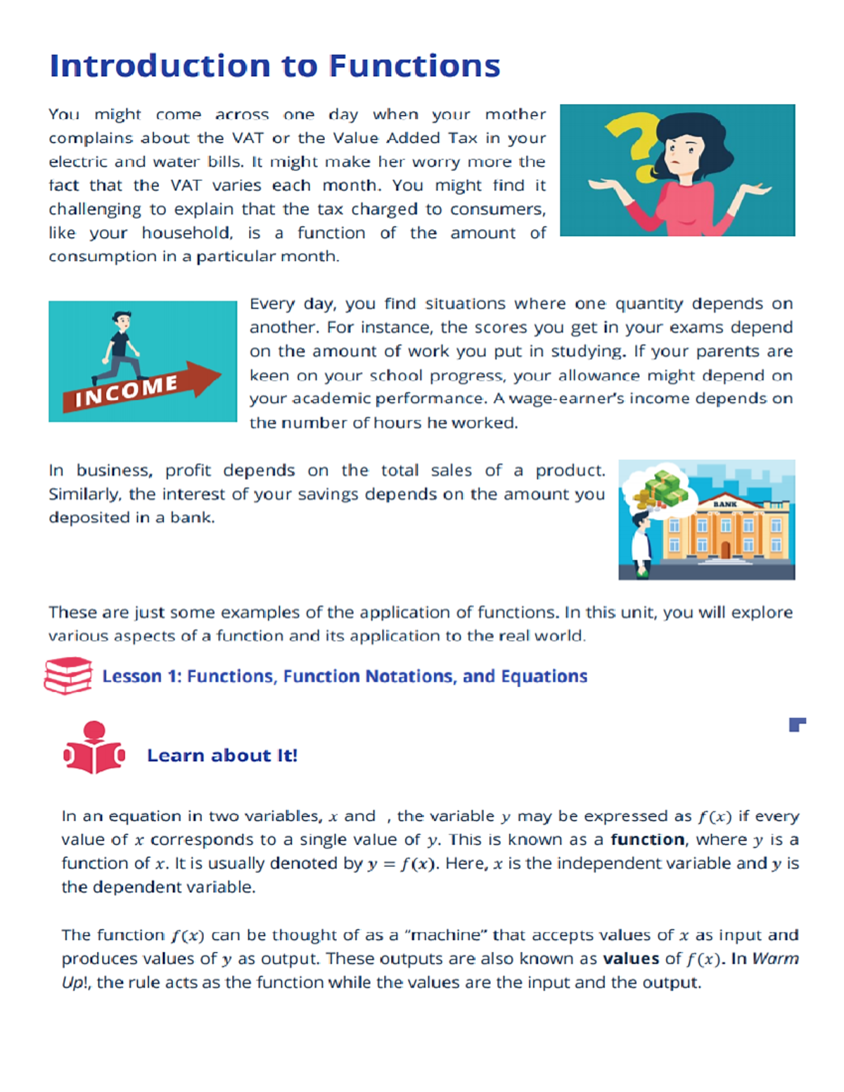 GEN MATH 1st Topic - Comprehensive Math Study Guide - Studocu