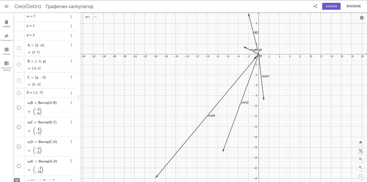 GeoGebra Homework Assignment - BITM3AHE - Studocu