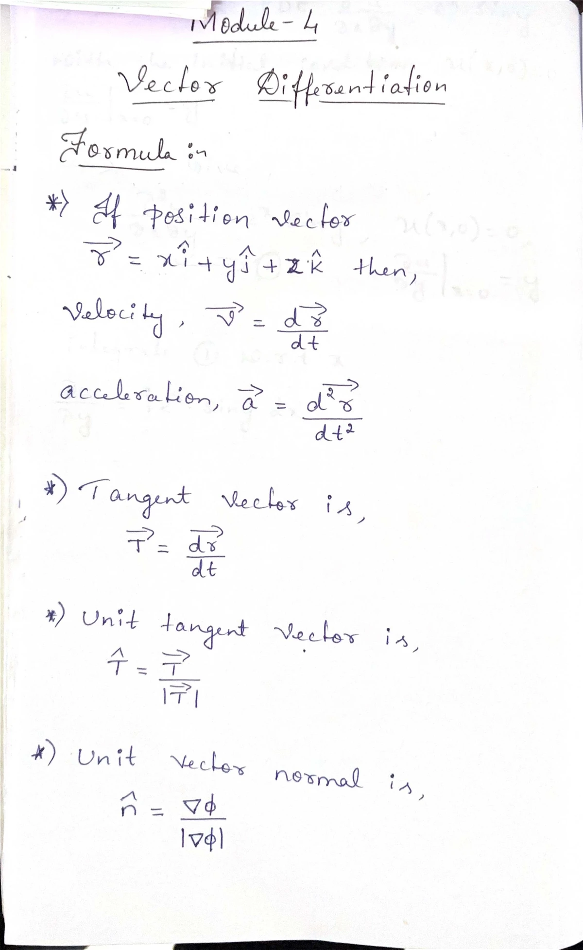 Module 2 (O.D.E) Lecture Notes on Linear Differential Equations - Studocu