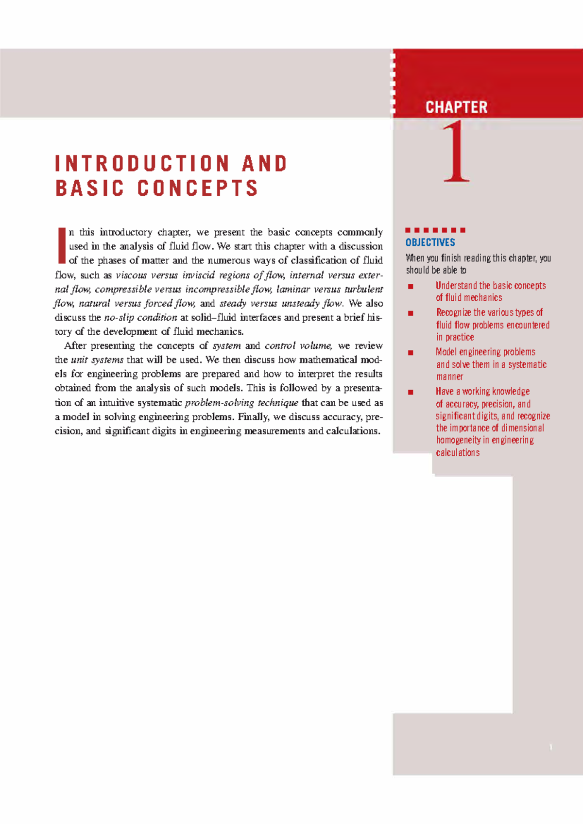 Fluid Mechanics Introduction Basic Concepts Problem Solving Studocu