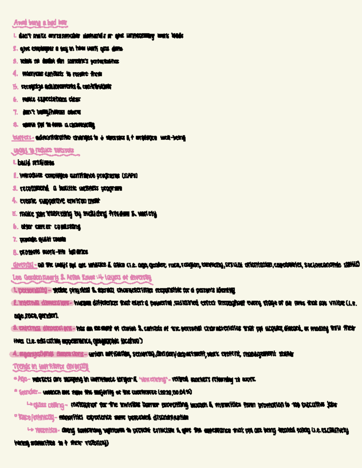 Management 5 - MAN3205 Lecture Notes: Effective Leadership Strategies ...