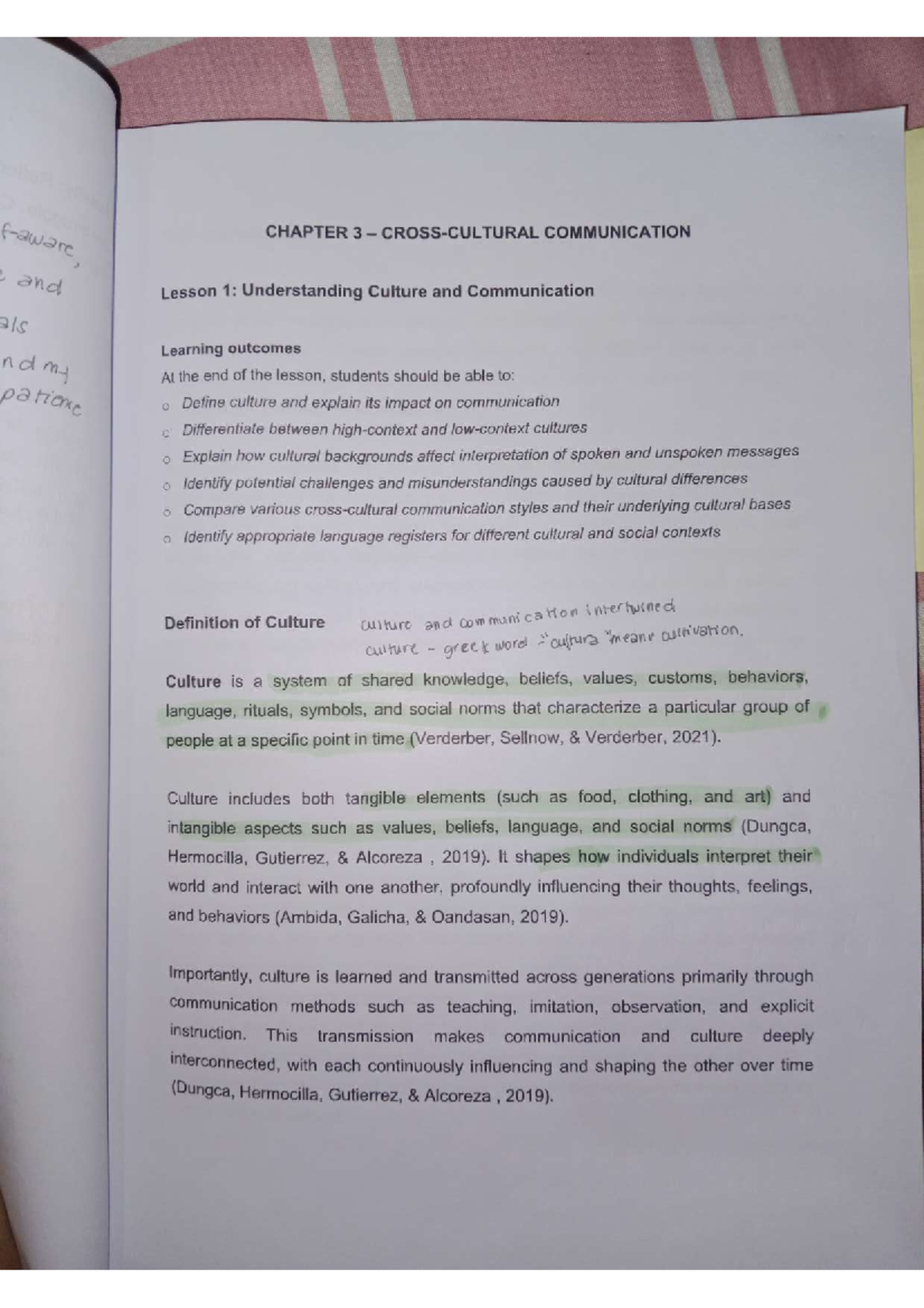 CHAPTER 3-PC: Communication & Culture - Understanding Barriers and ...