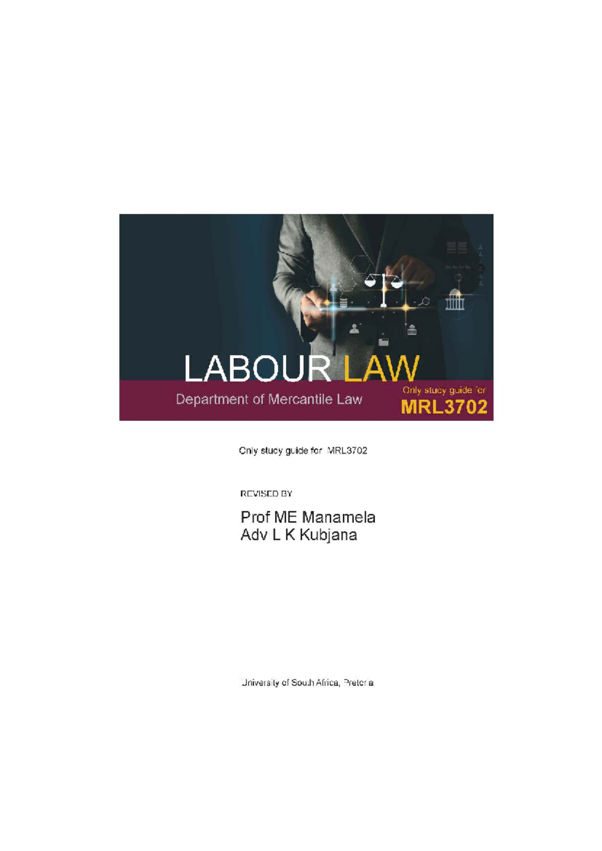 Labour Law Overview: Key Concepts and Employment Contracts (2025) - Studocu
