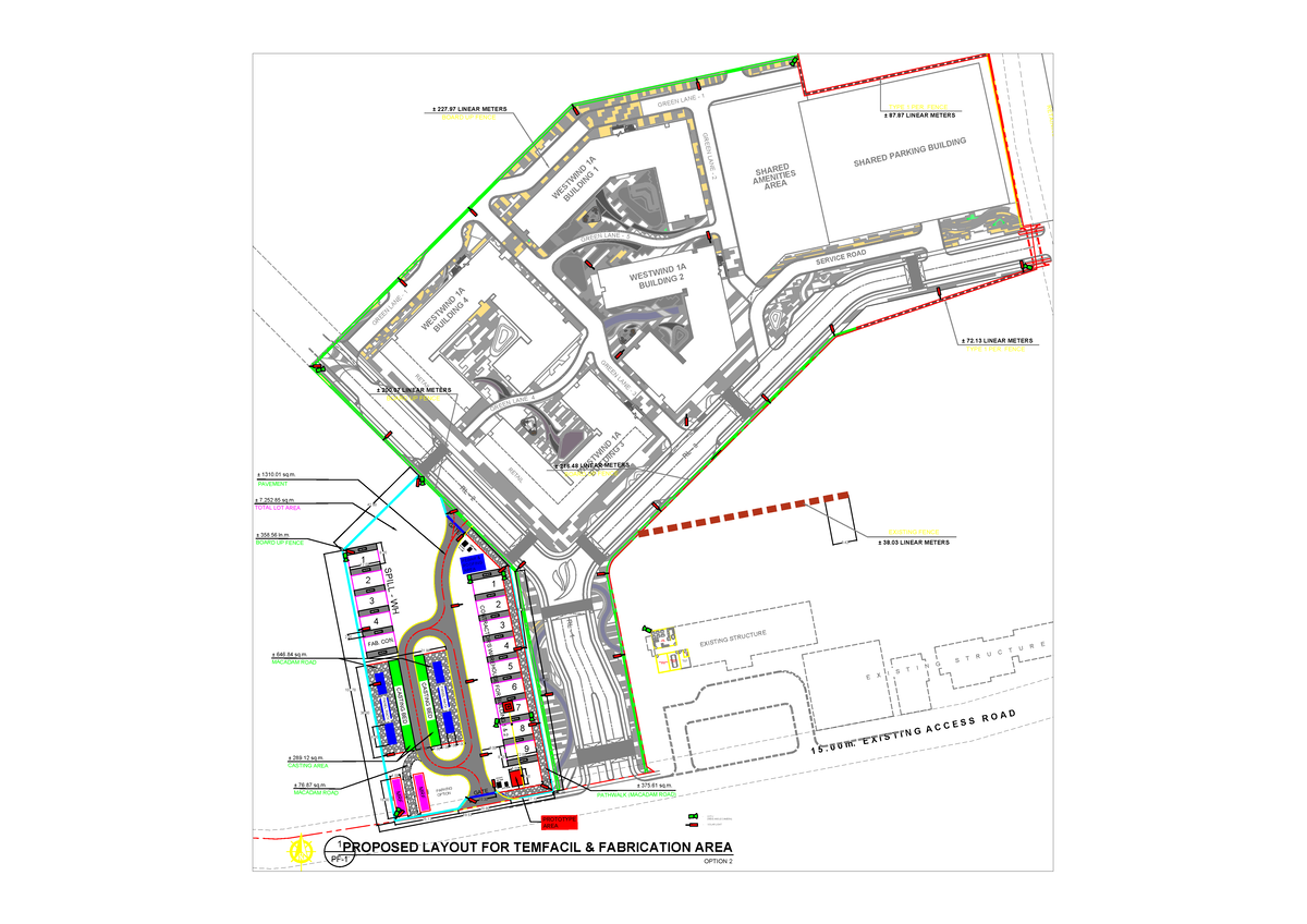 11.0 Layout Plan for Temporary Facilities and Shared Amenities - Studocu