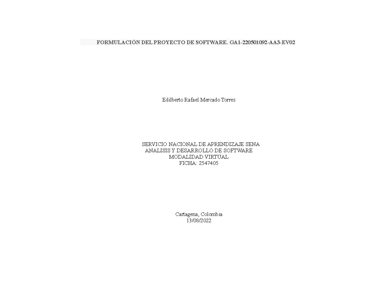 Bases Conceptuales del Lenguaje Unificado de Modelado UML GA4-220501095 ...