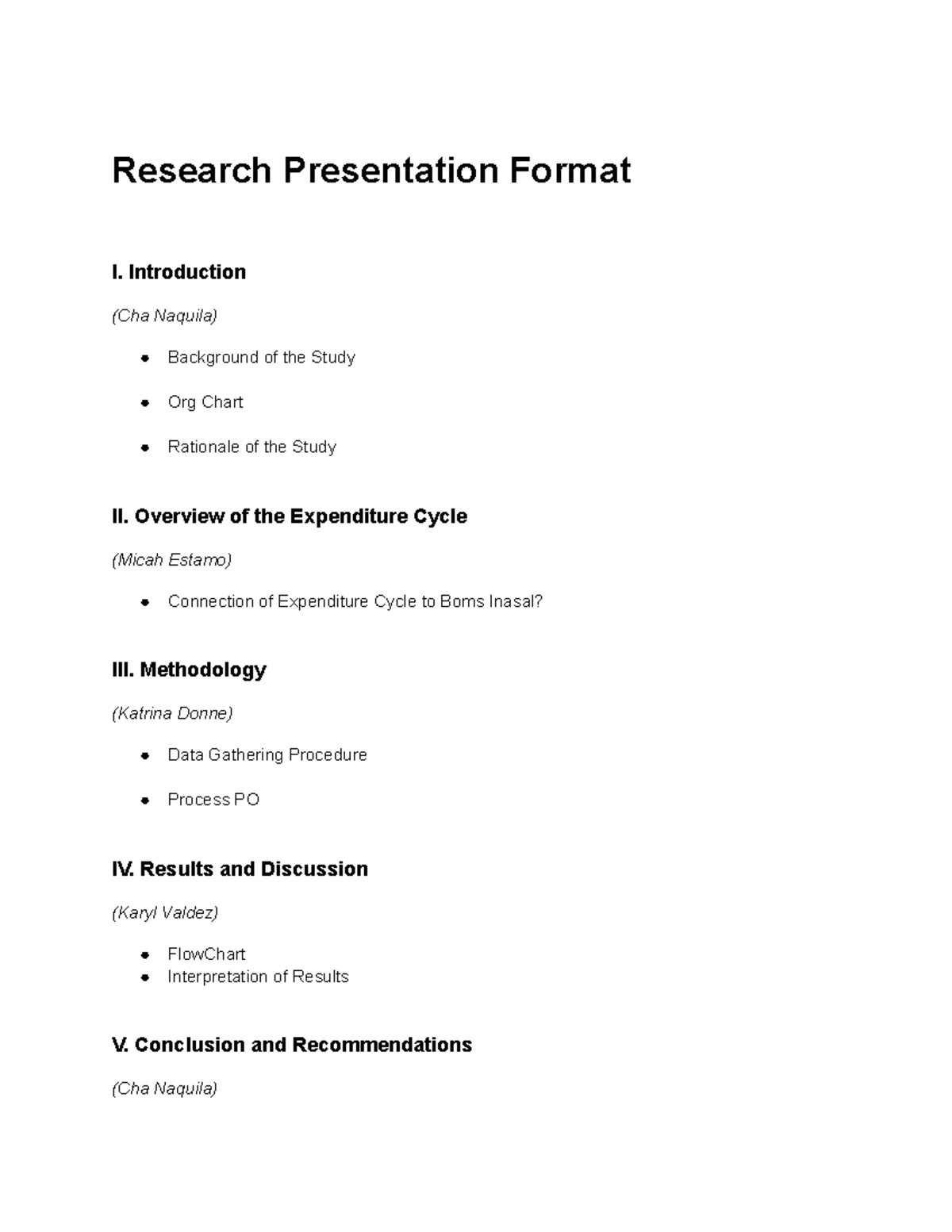 Untitled document (24)gu - Research Presentation Format I. Introduction ...