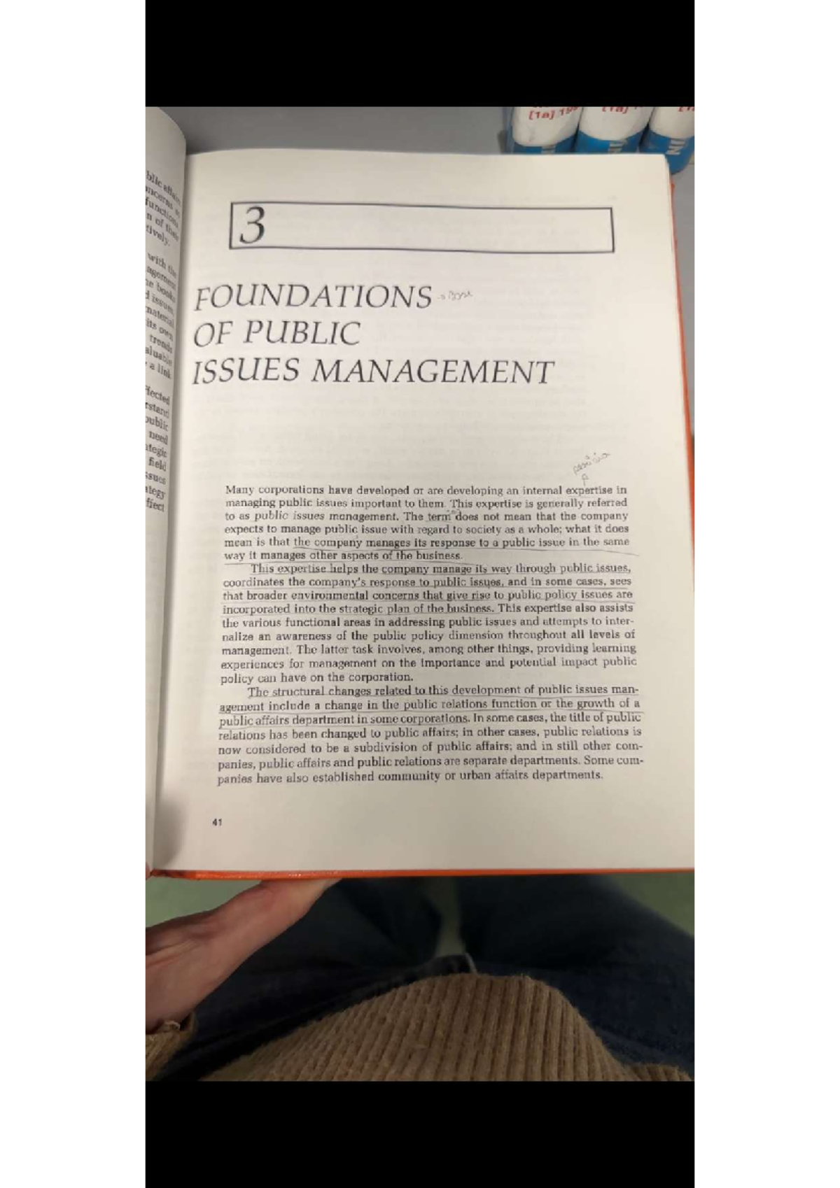 Foundations of Public Issues Management (PASI) - Key Insights and ...