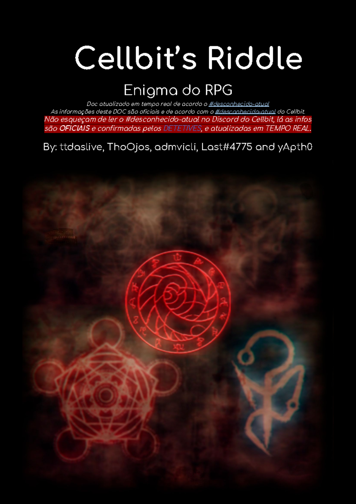 498729903 Cellbit's Riddle: Enigmas e Códigos do RPG - Studocu