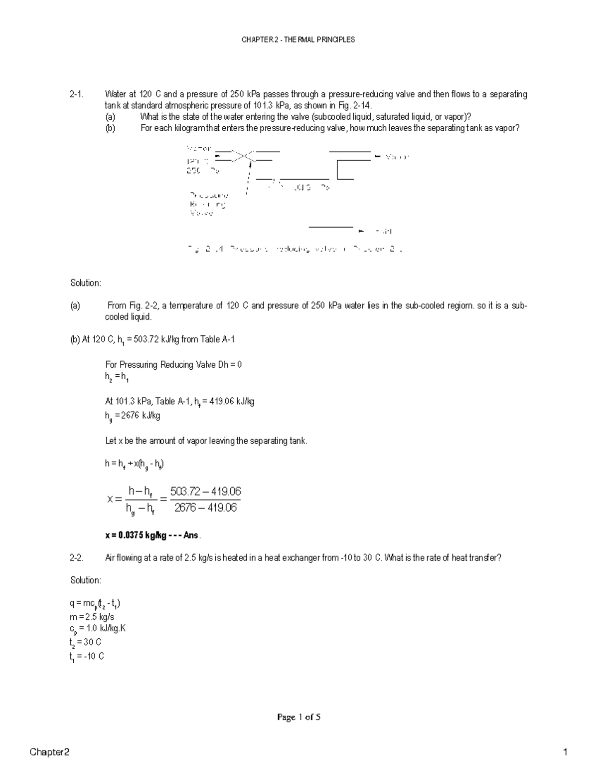 Solution Manual For Refrigeration And Air Conditioning 2nd Ed