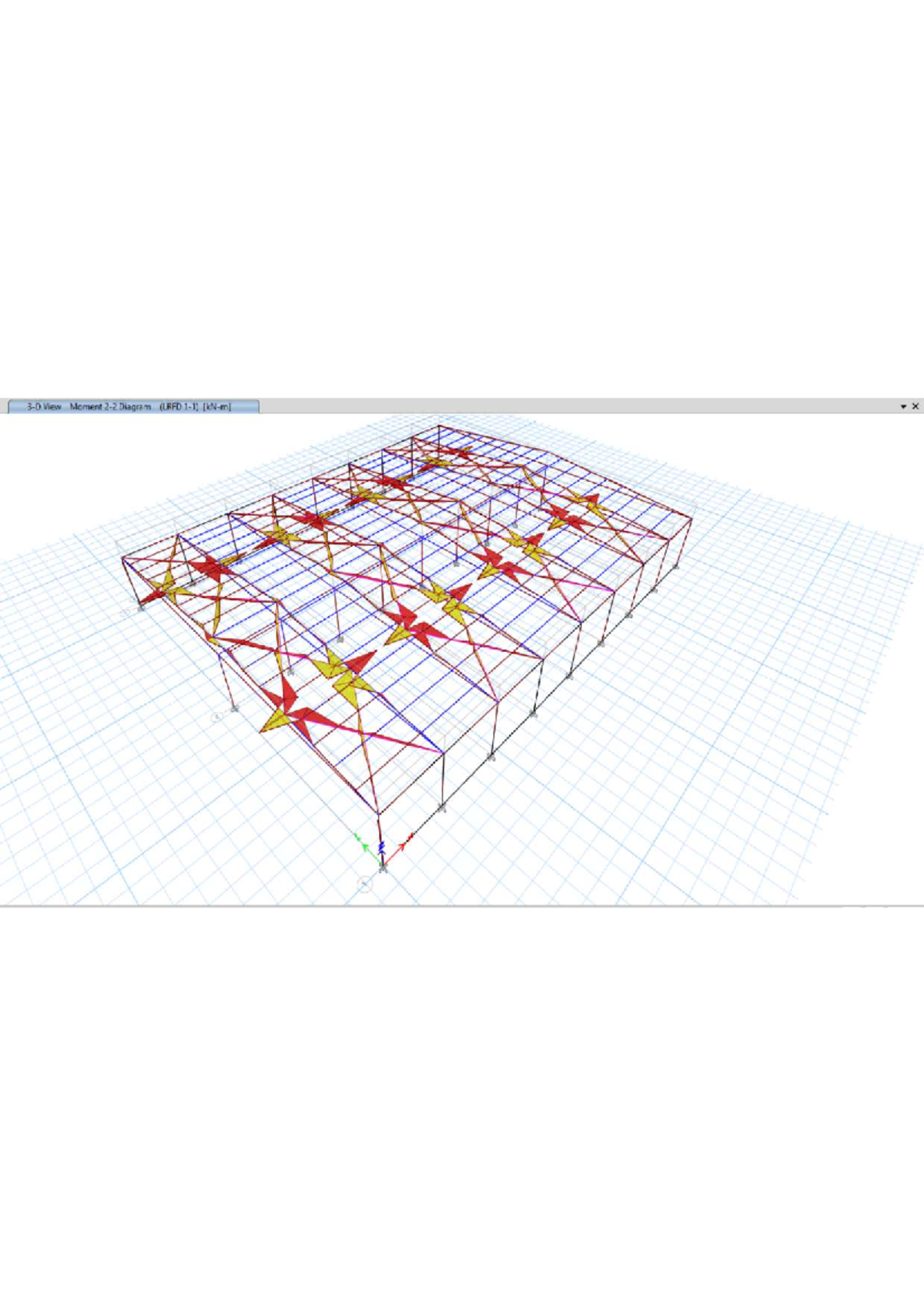 Momen 2-2 LRFD 1 - Teknik sipil - Moment 2-2 Diagram (LRFD 1-1) [kN-m ...