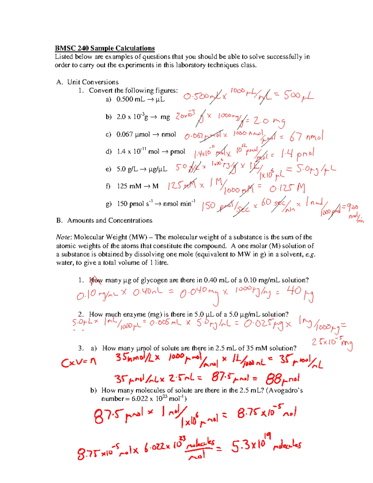 Lab 1 Assignment: Safety, Pipetting, Dilutions & Curves - Studocu
