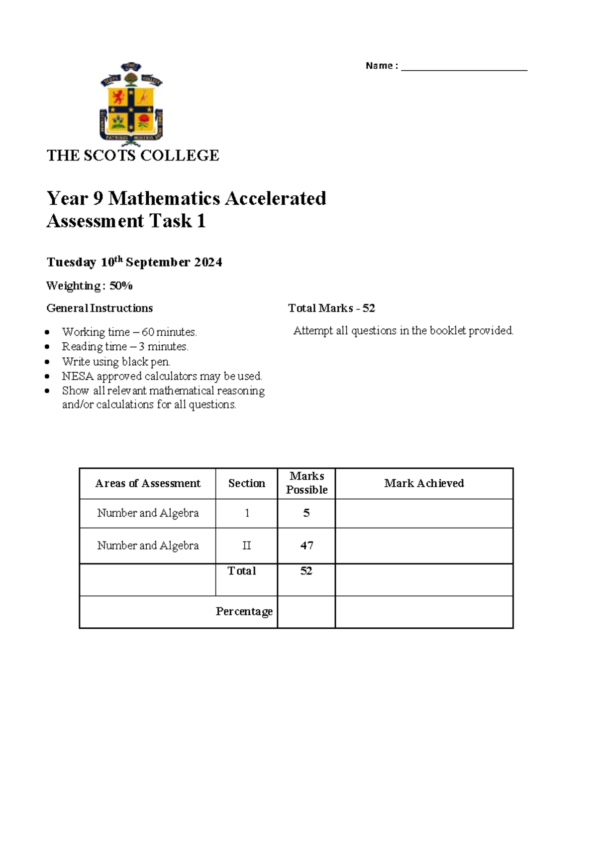 Practicalities of Measurement: STD2 M1 Band 5/6 Questions - Studocu