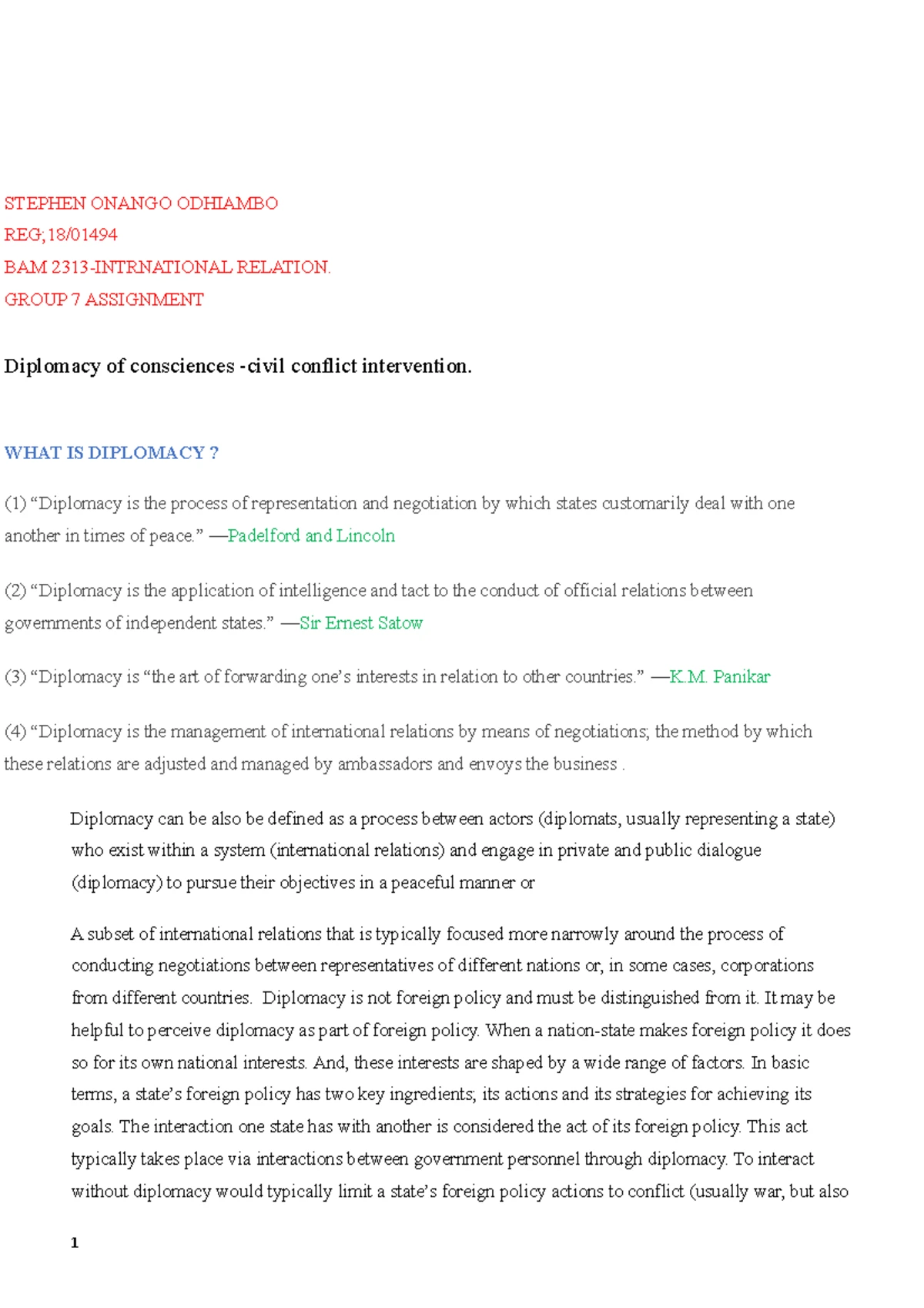 6- Lecture 6 - TOPIC 6: CONCEPT OF POWER IN INTERNATIONAL RELATIONS ...
