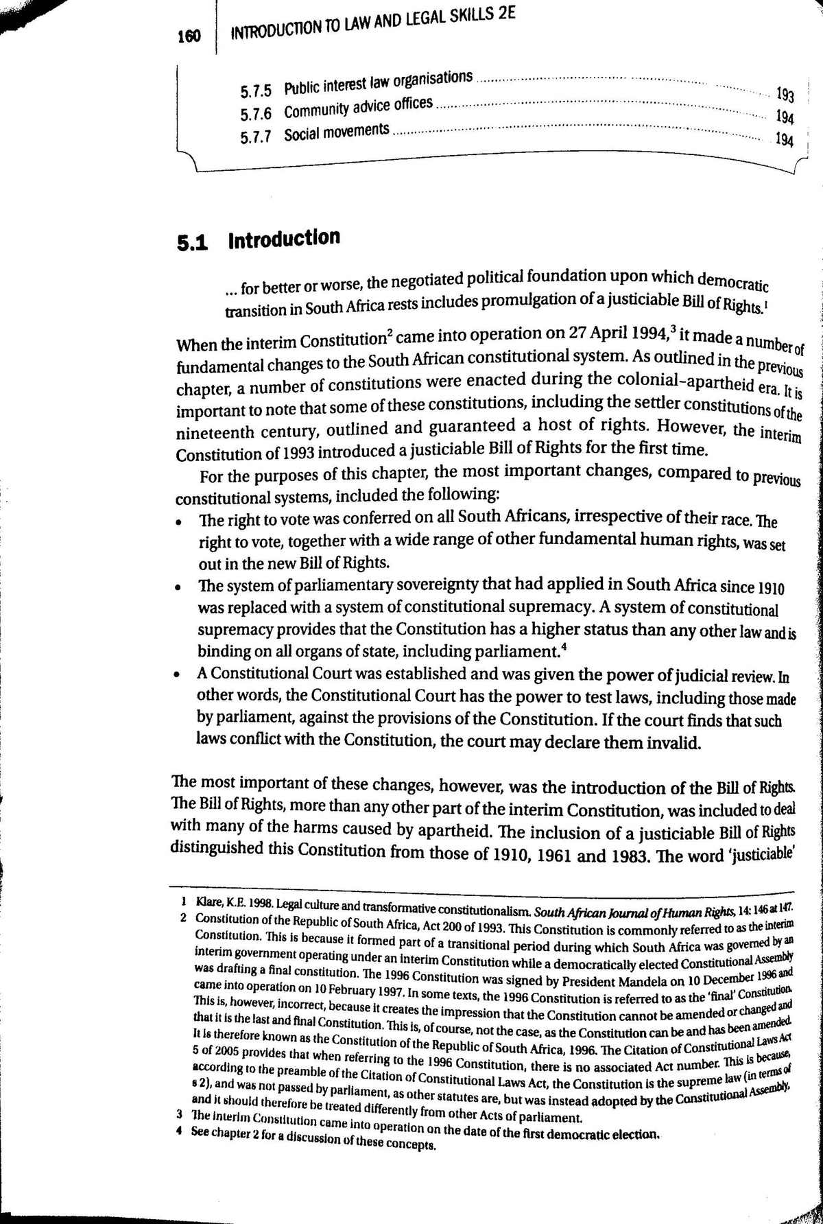 Introduction to Law and Legal Skills 2E - Chapter 5 Overview - Studocu