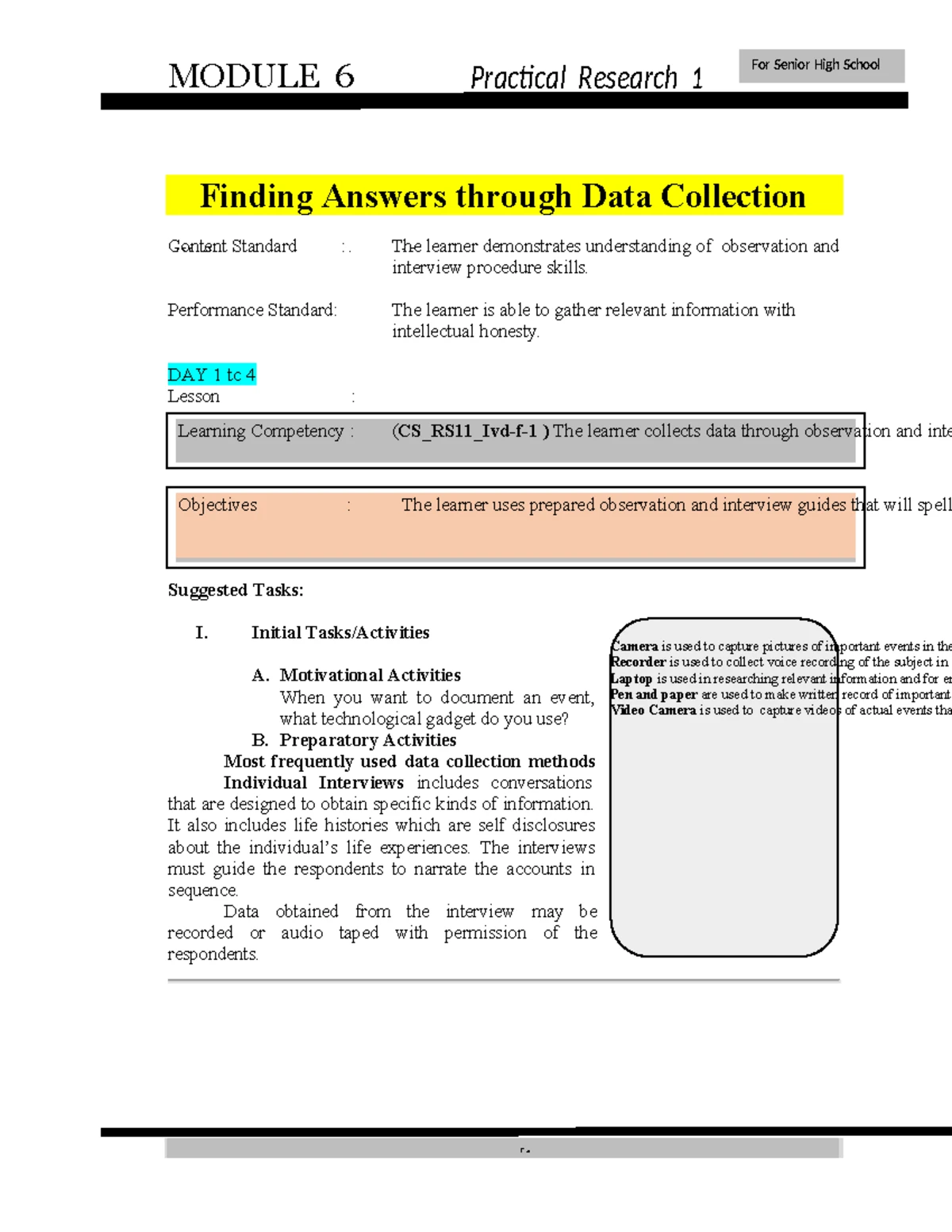 PRACTICAL RESEARCH 2 Long Quiz 1: Understanding Quantitative Research ...