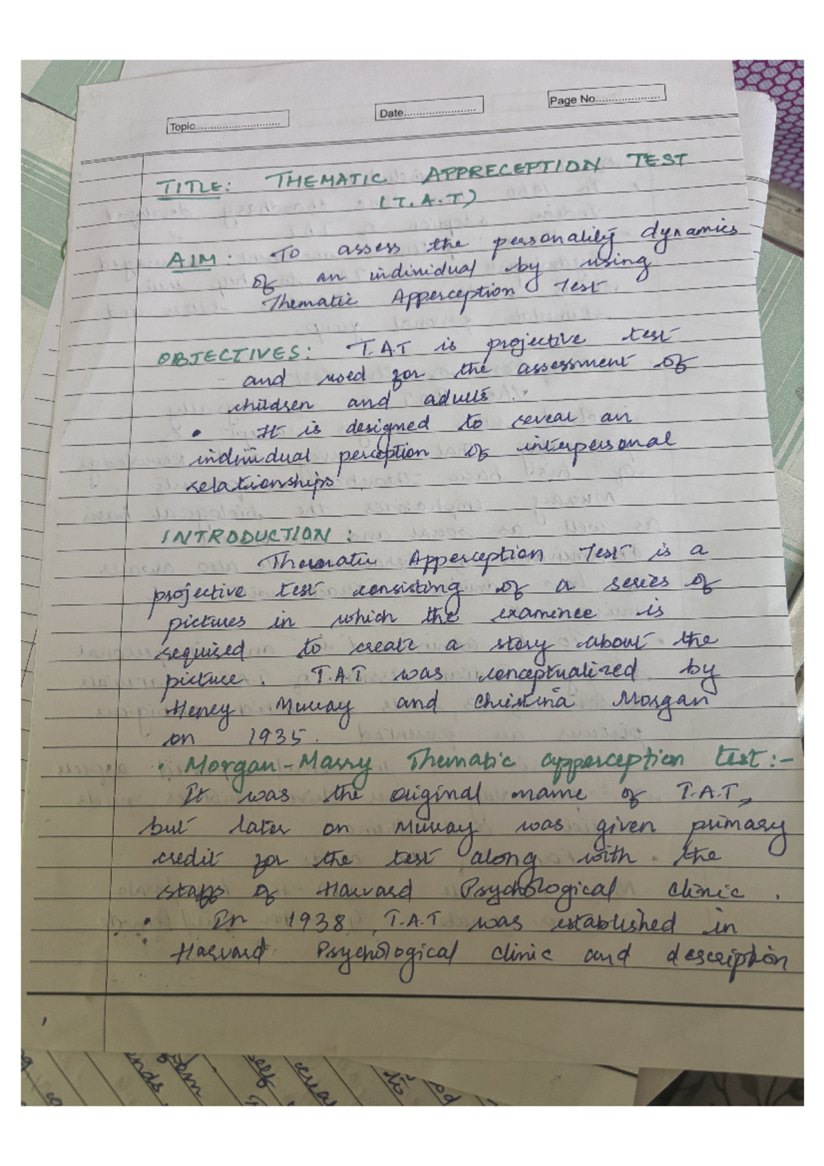 PDF Mpce TOT - Practical notes on MPCE 14 TOT - Topic Date Page No ...