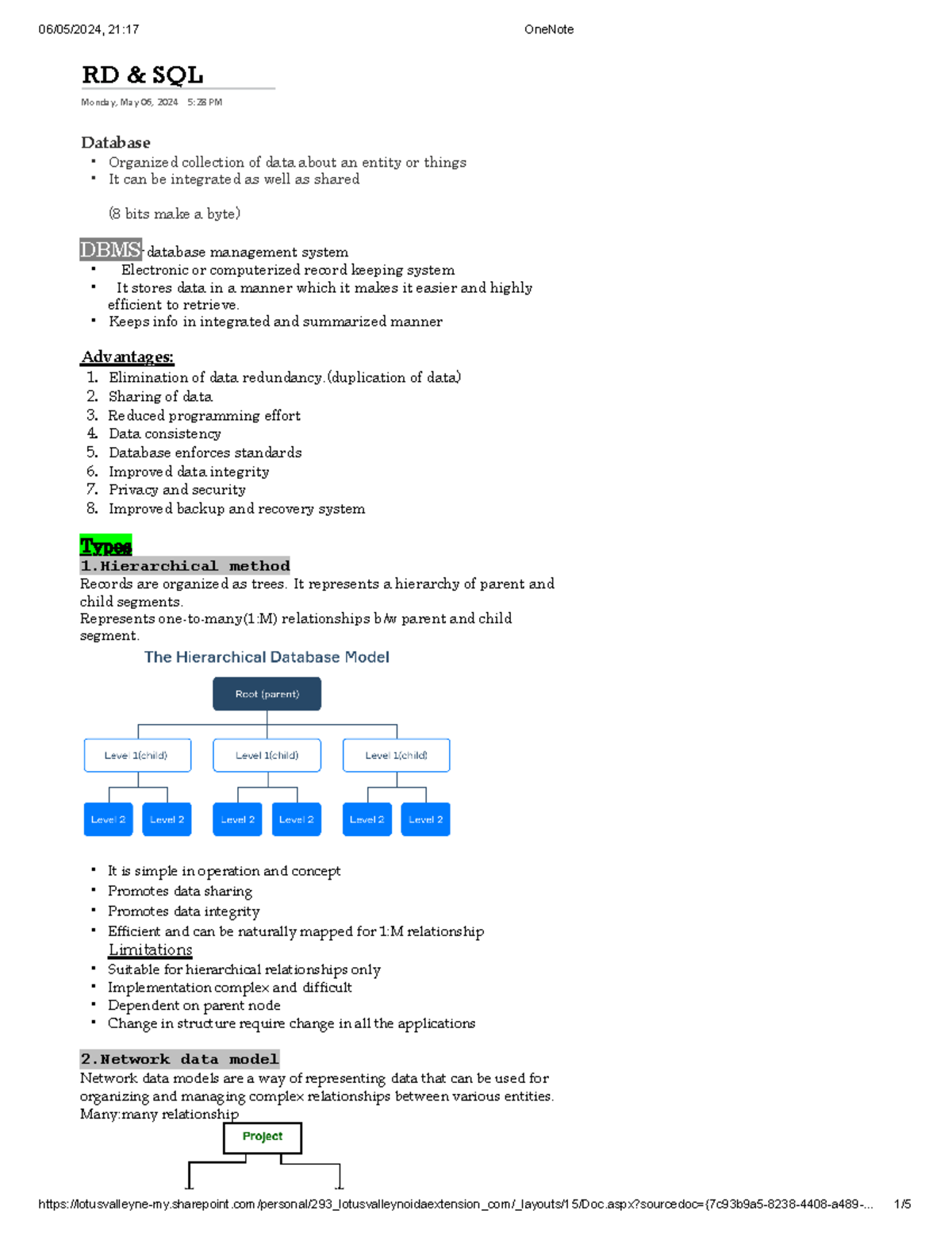 Computer science - These are SQL notes for class 12 written by me - RD ...