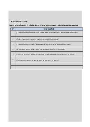 [Solved] Plano de las condiciones de trabajo AMatriz fila BMapa ...