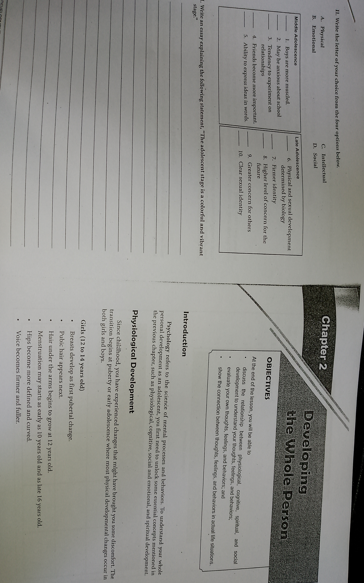 Perdev 2025: Understanding Adolescent Development - Chapter 2 Insights ...