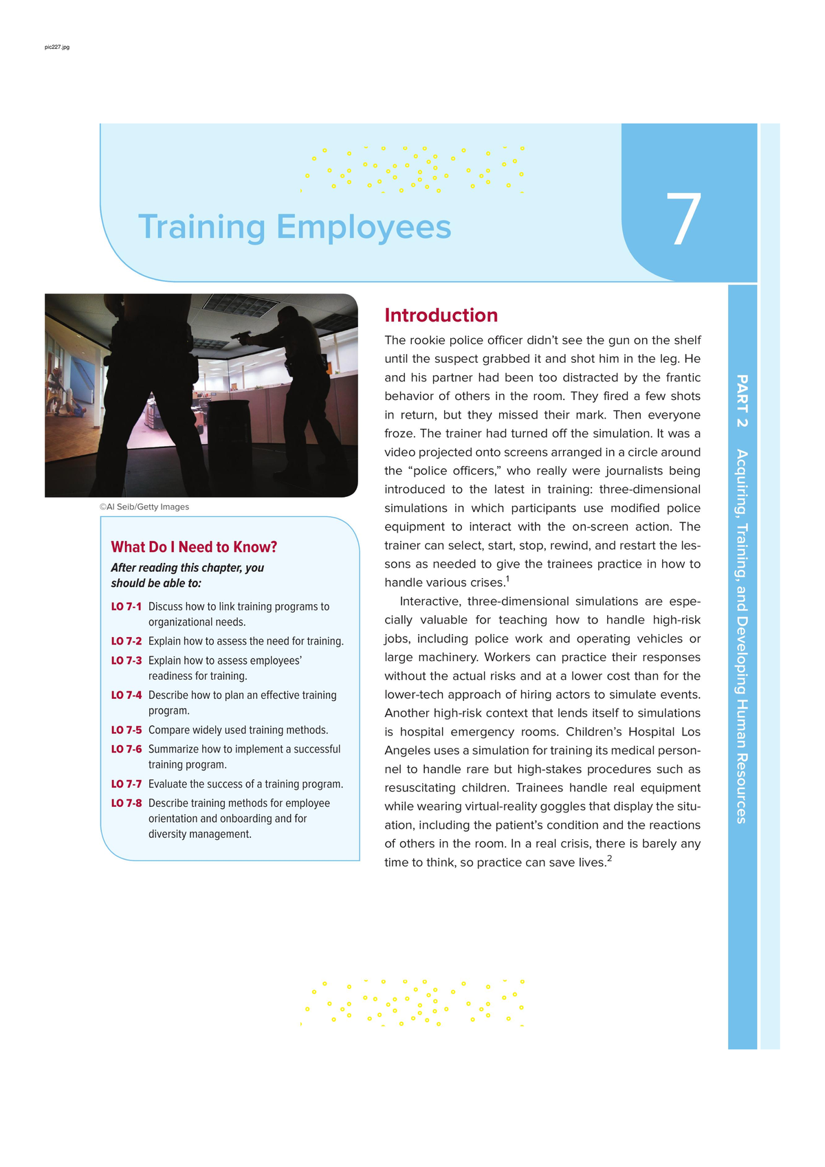 Chapter 7: Training Employees - Strategies and Methods for Effective ...