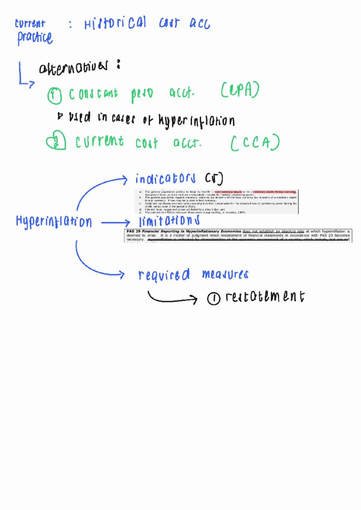 Historical Cost vs Current Cost Accounting in Hyperinflation (ACC ...