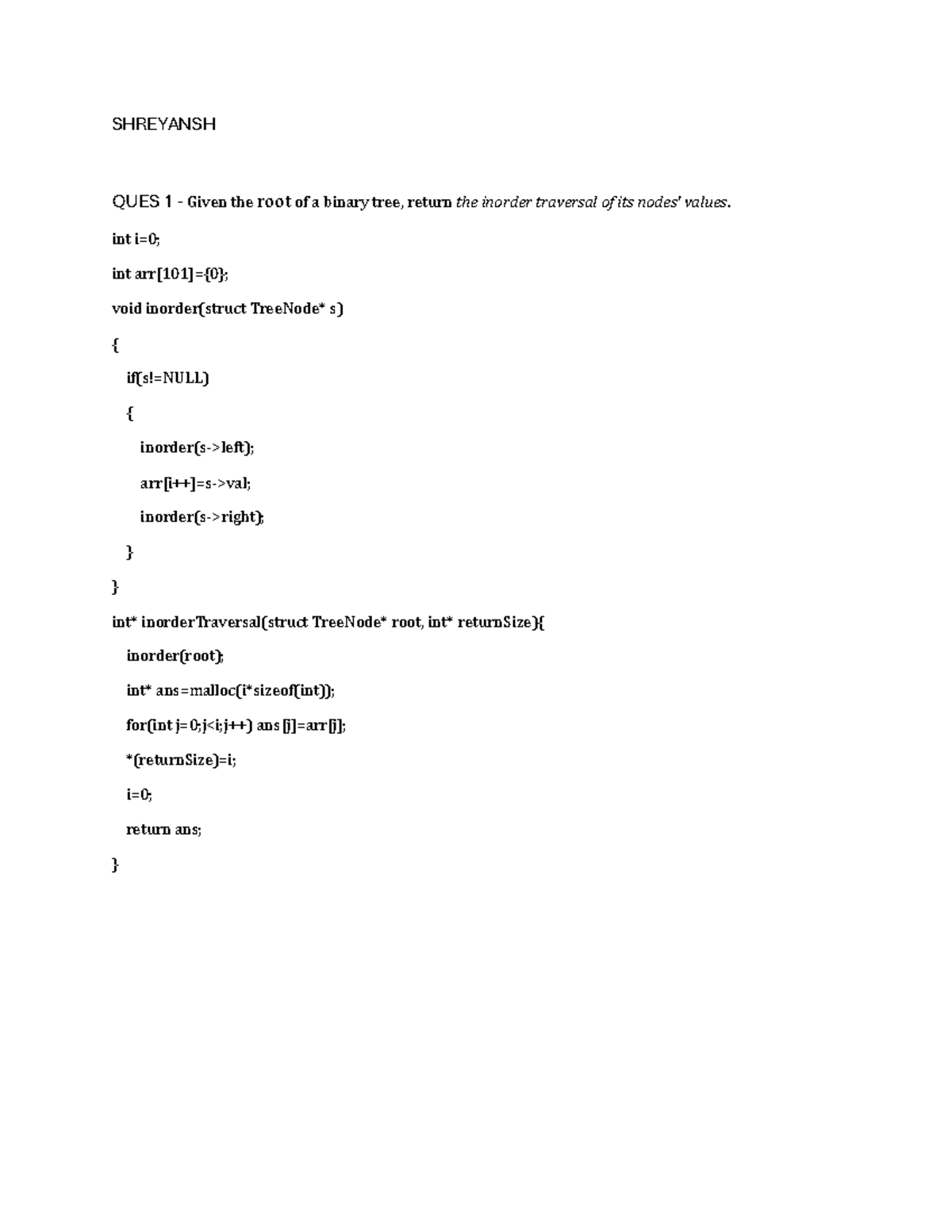 Assignment 7 - Data Structures and Algorithms (DSA) Programming Tasks ...