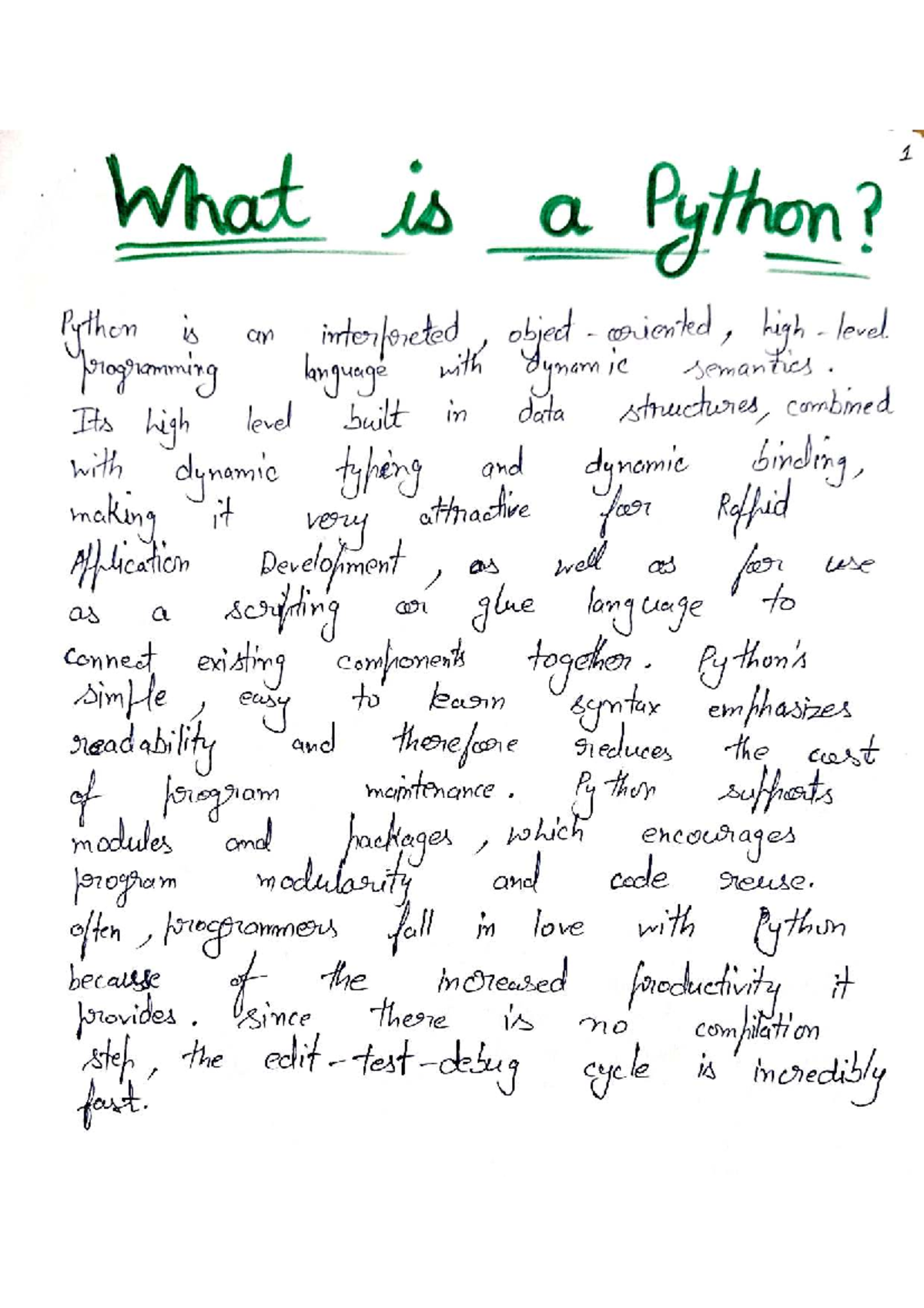 Python Programming Overview: Features, Advantages, and Applications ...