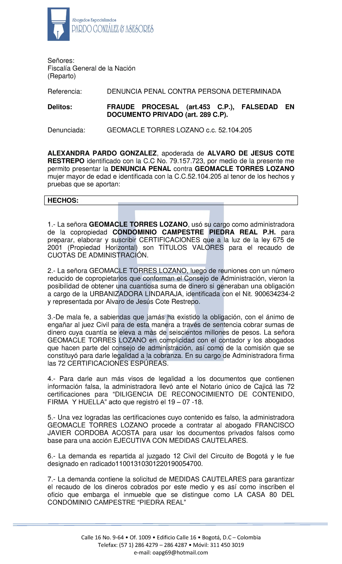 Estructura Organigrama de la Fiscalía General de la Nación - Studocu