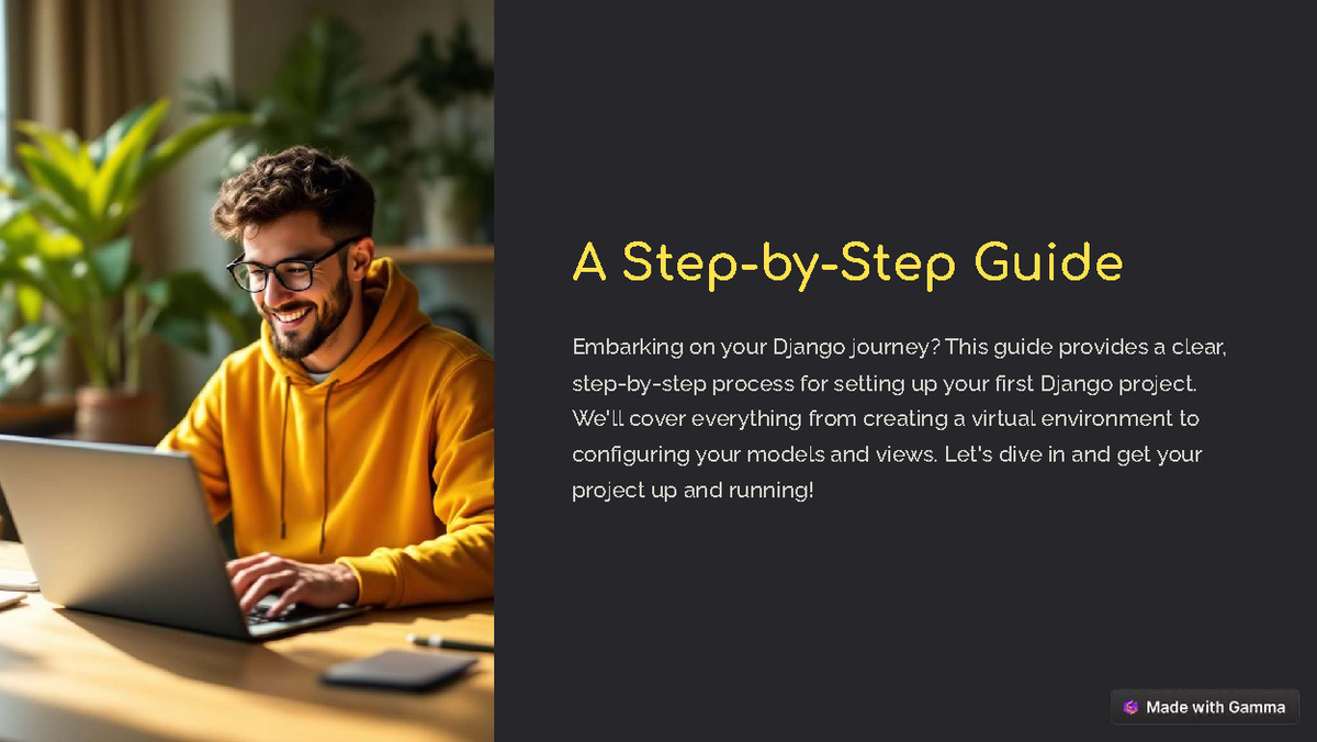 D¥aµ ¾: Step-by-Step Guide to Setting Up Django Environment - Studocu