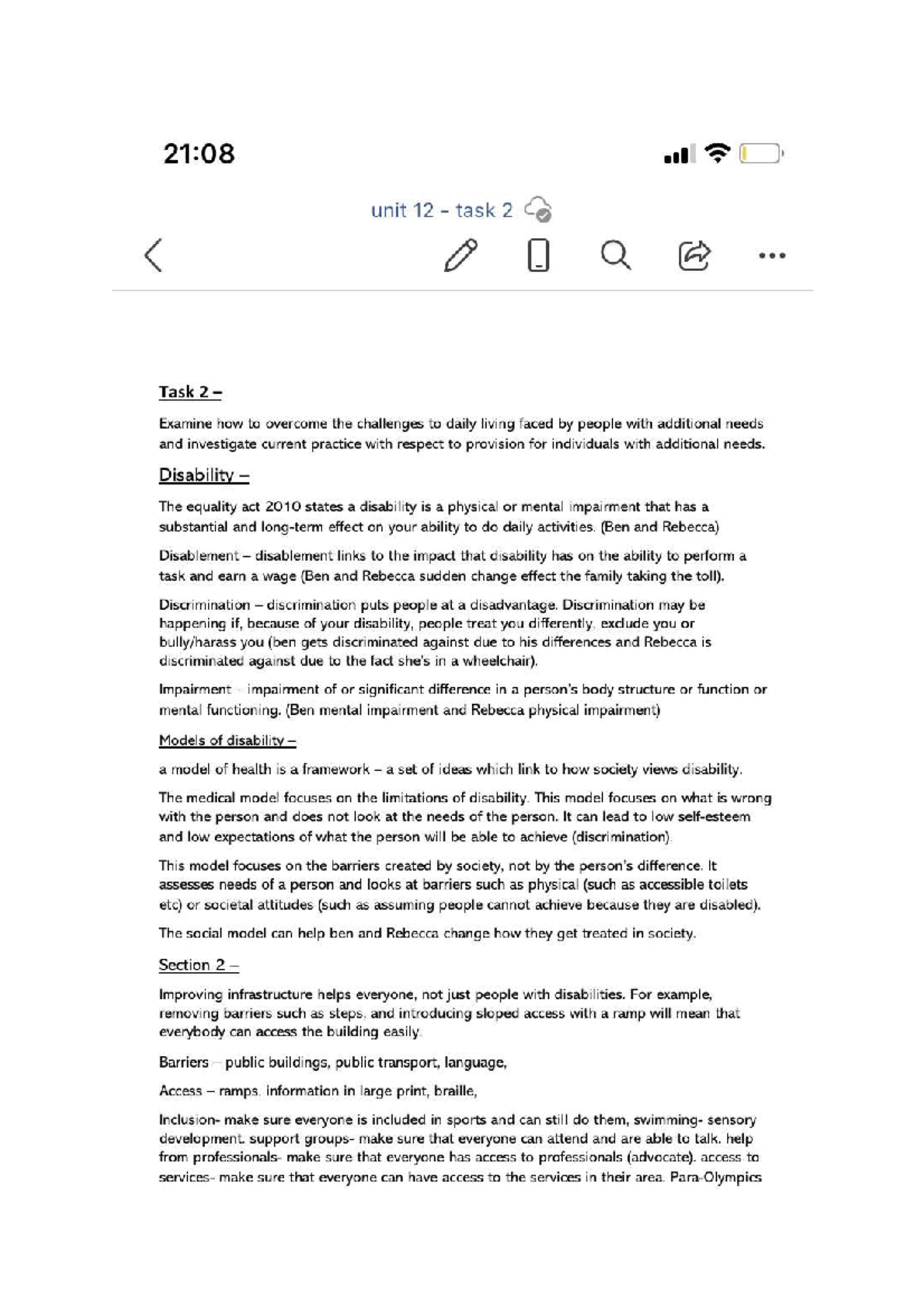Distinction Notes for Course Prep - Doc1 Study Guide - Studocu