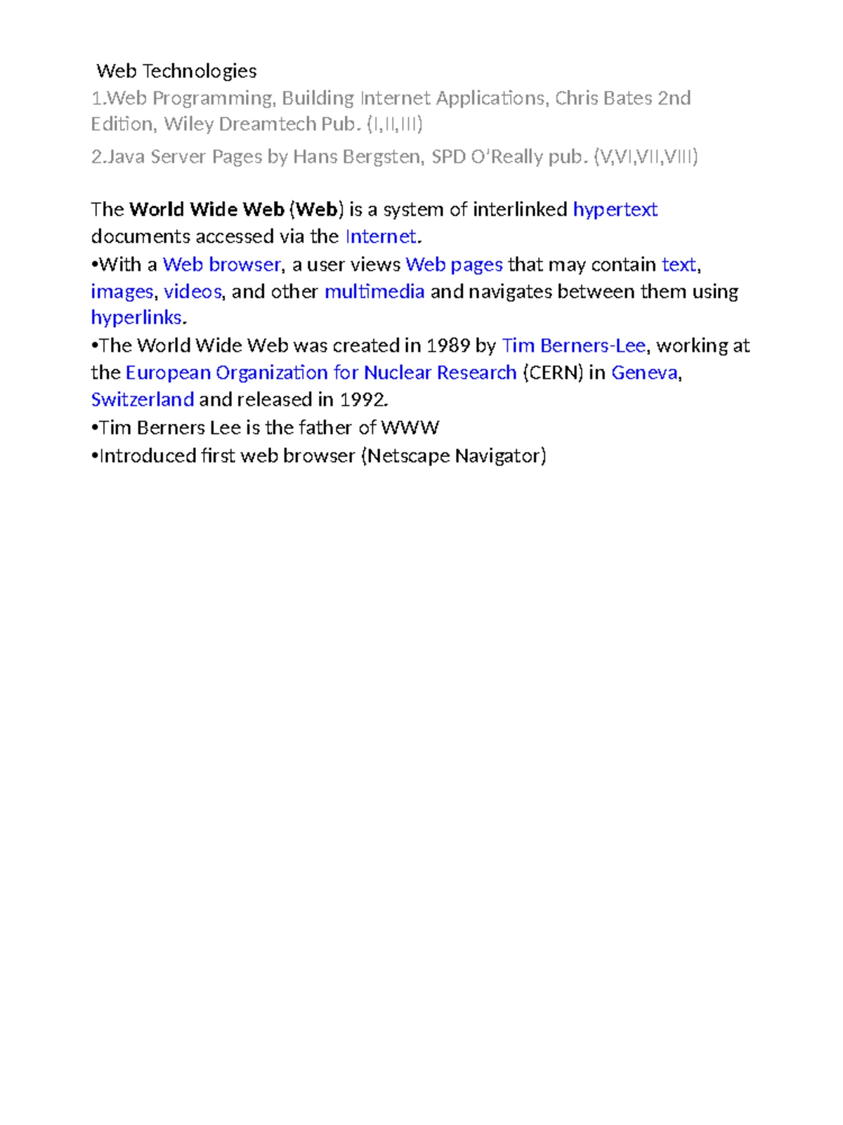 Basic HTML Programs - Intro to Basic Tags and Lists Tutorial - Studocu