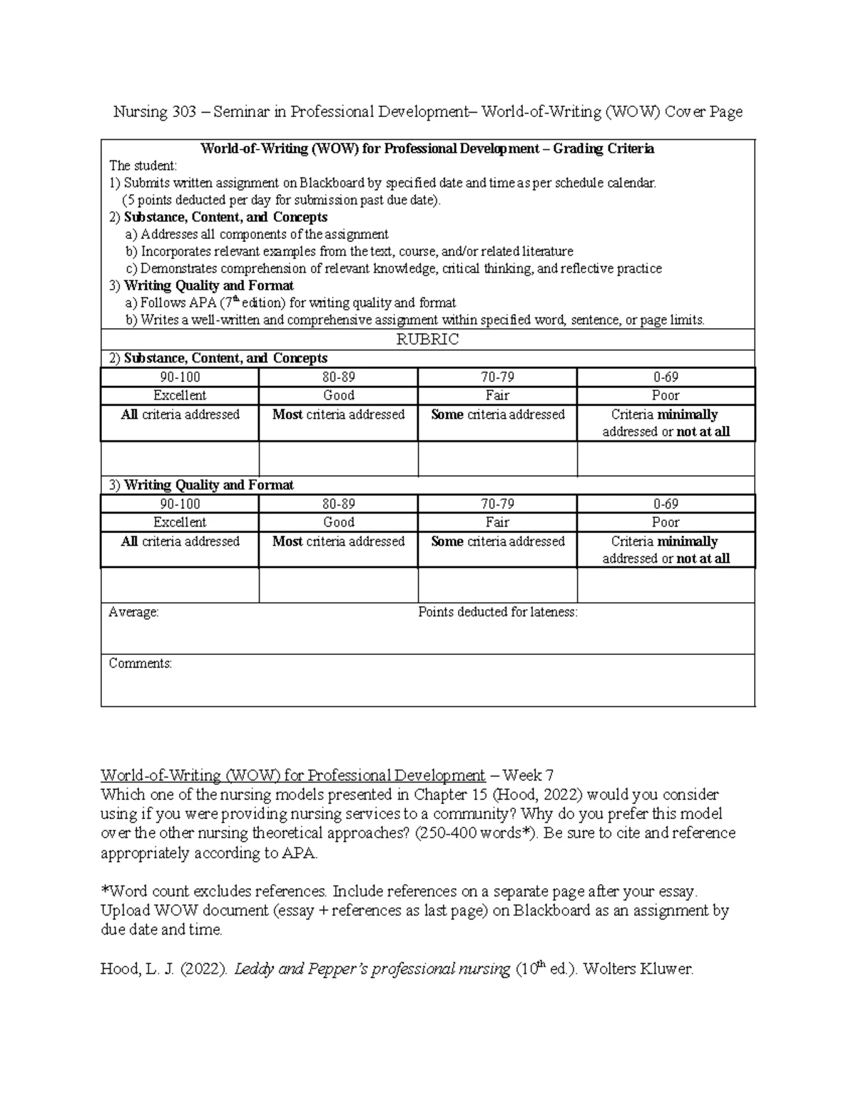 WOW - APA Snapshot: Citing Primary & Secondary Sources Explained - Studocu
