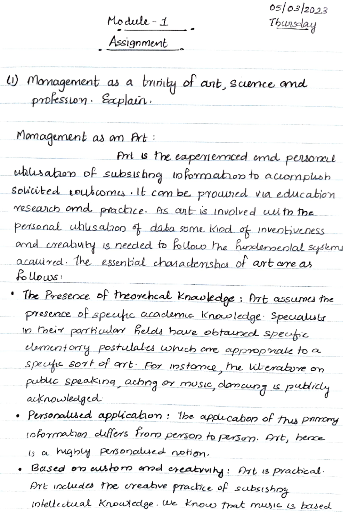 Business Management Assignment - 0s/o3/ Thwnsela Module- 1 Assignment 0 ...