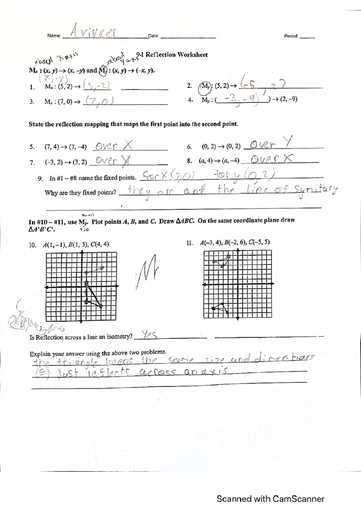 Geometry Homework 08 - Dr. Liu's Class HW Notes - Studocu