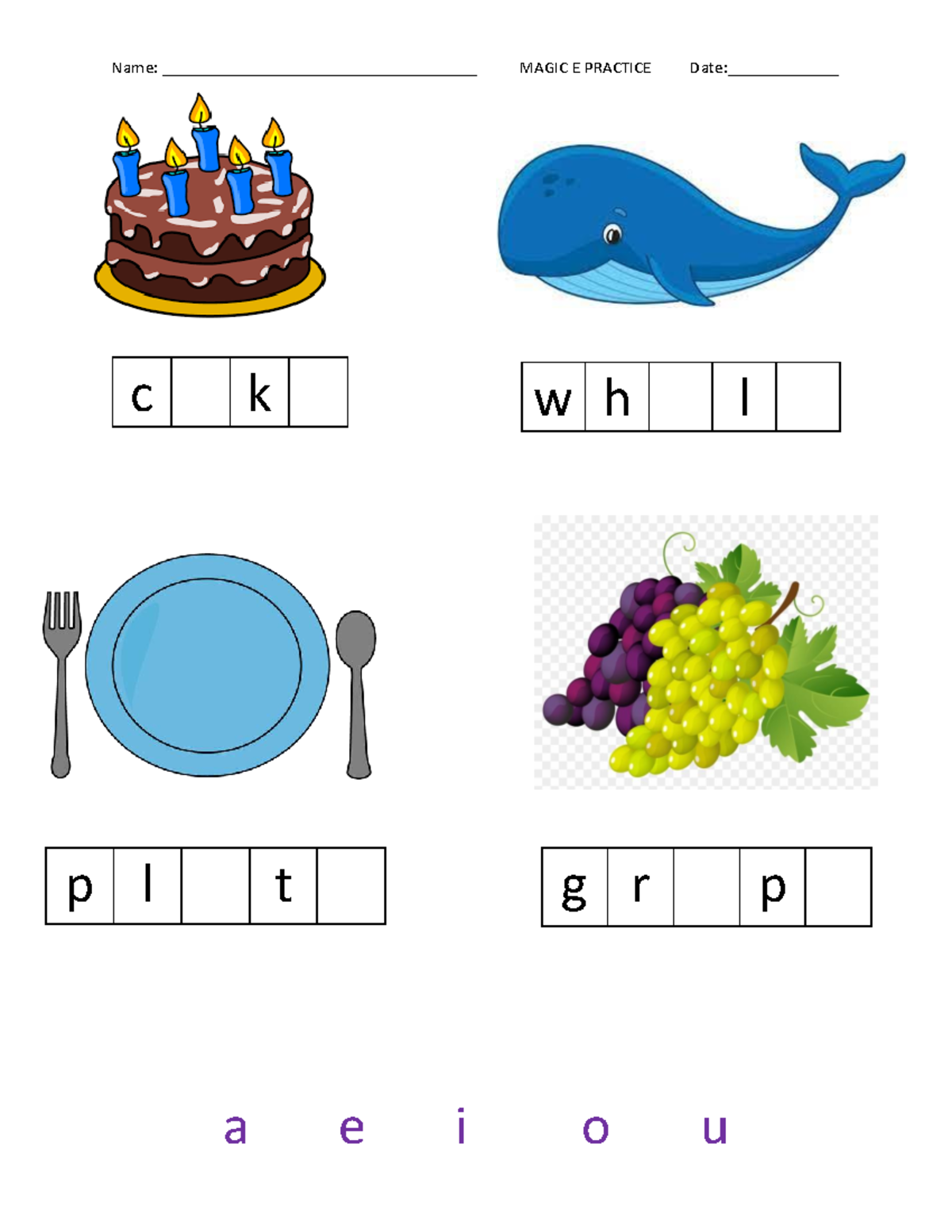 Magic EPractice Worksheet-1 - English B SL - Name ...
