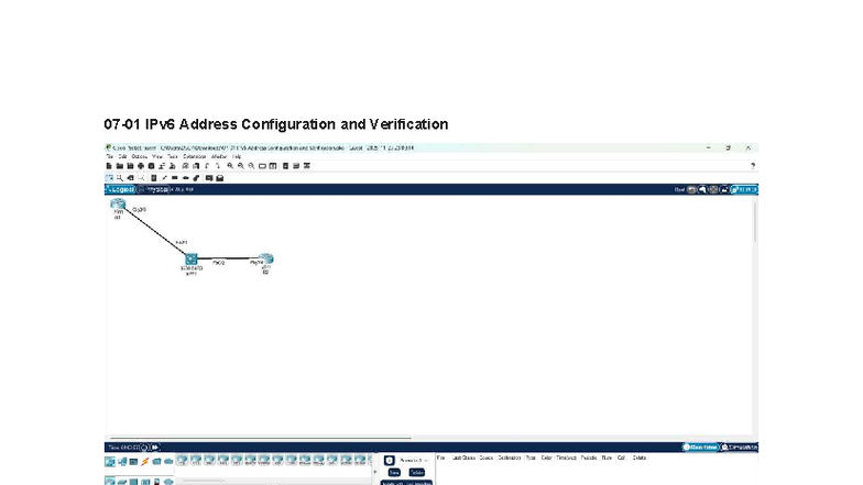 IPv6 Address Configuration and NAT Verification Guide - Studocu